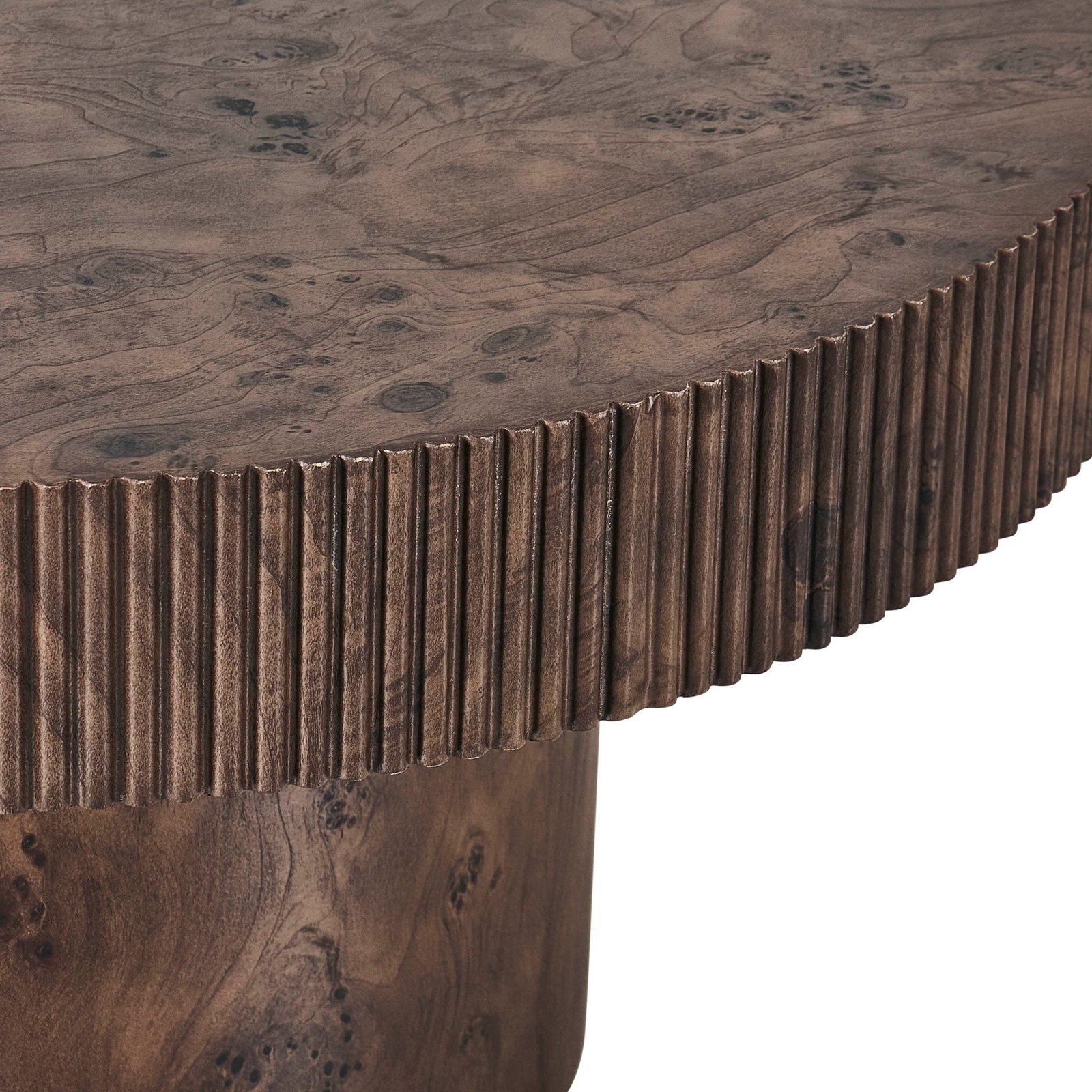 Aleyna Coffee Table - Dark Burl - Green Lane