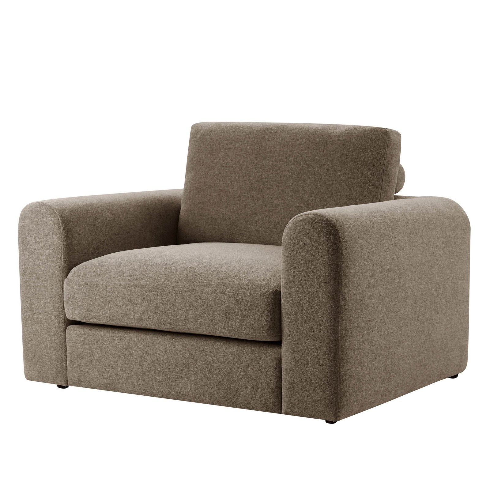 Antalya Loveseat - Chenille Mushroom