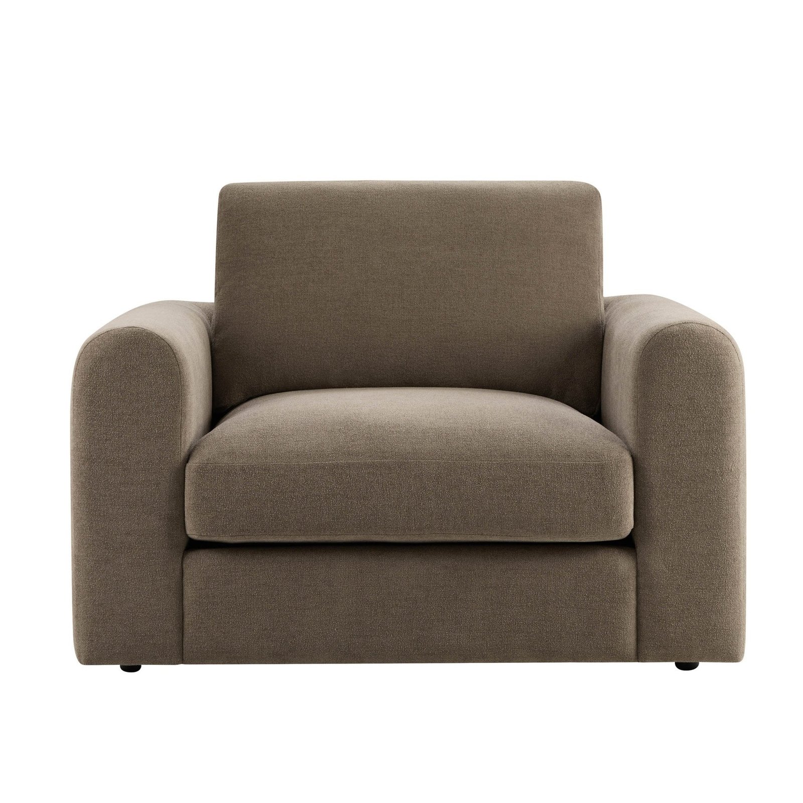 Antalya Loveseat - Chenille Mushroom