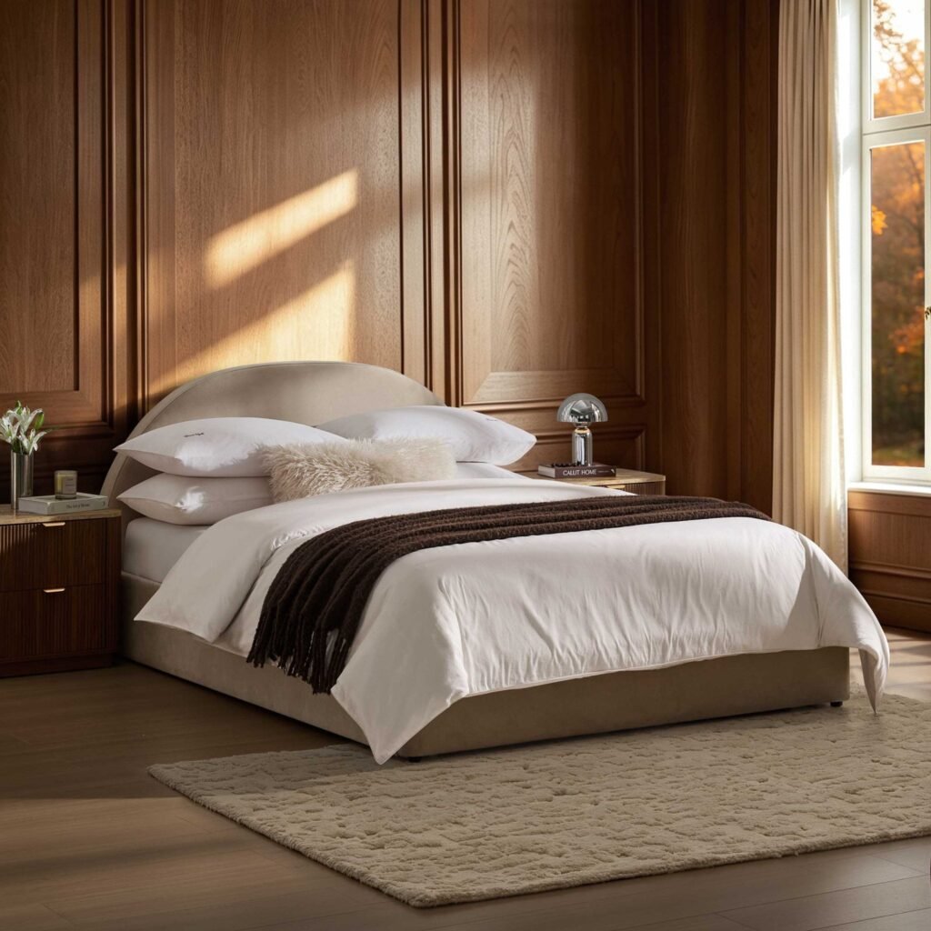 Austin Ottoman Storage Bed - Stone - Green Lane