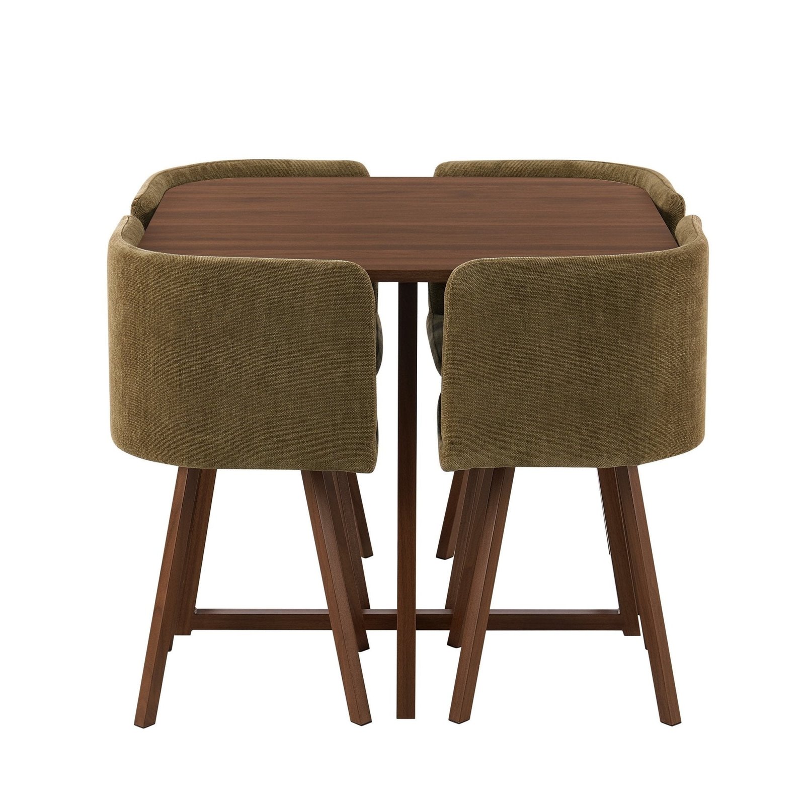 Ava Dining Chair Set - Chenille Olive - Green Lane