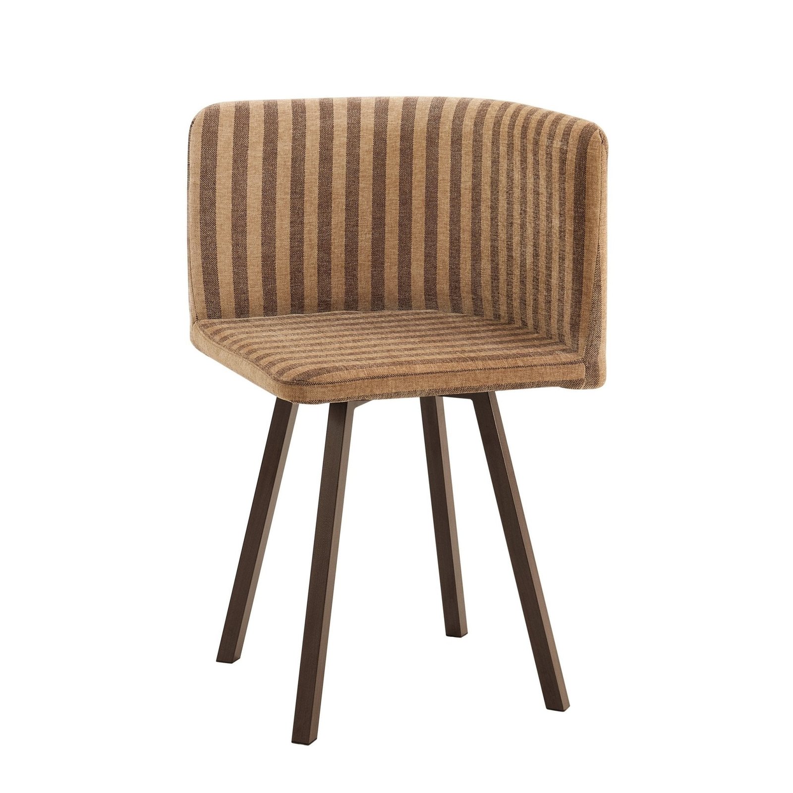 Ava Dining Chair Set - Toffee Stripe - Green Lane