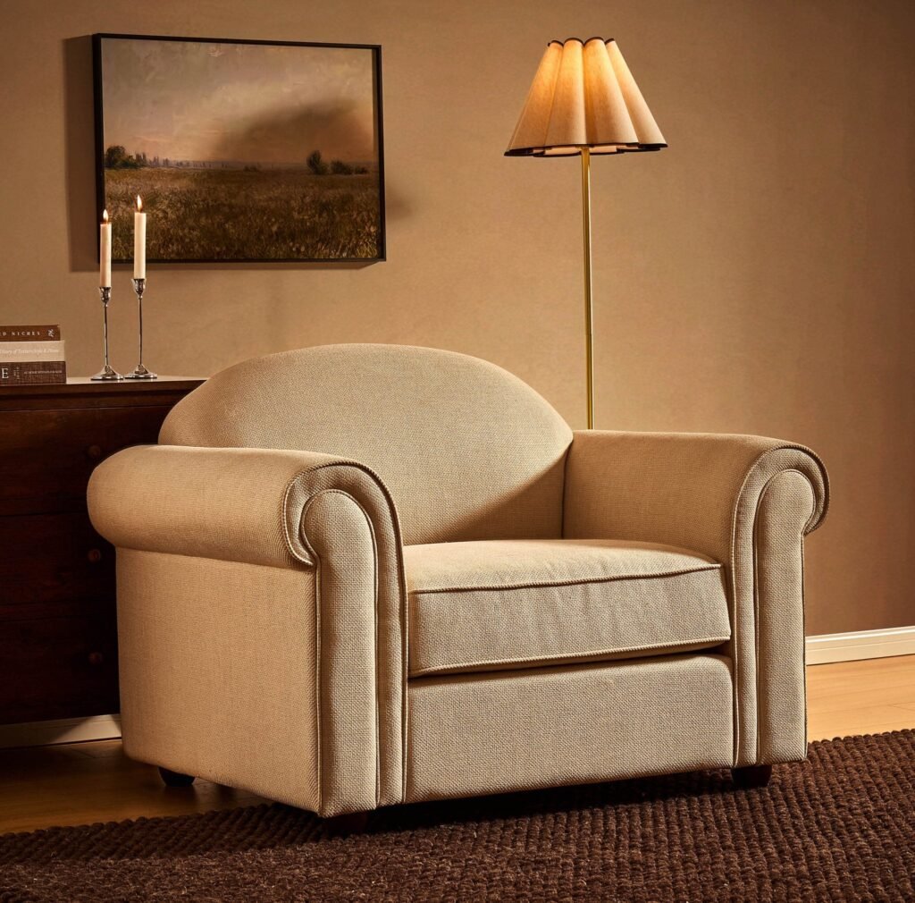 Beverley Loveseat - Beige - Green Lane