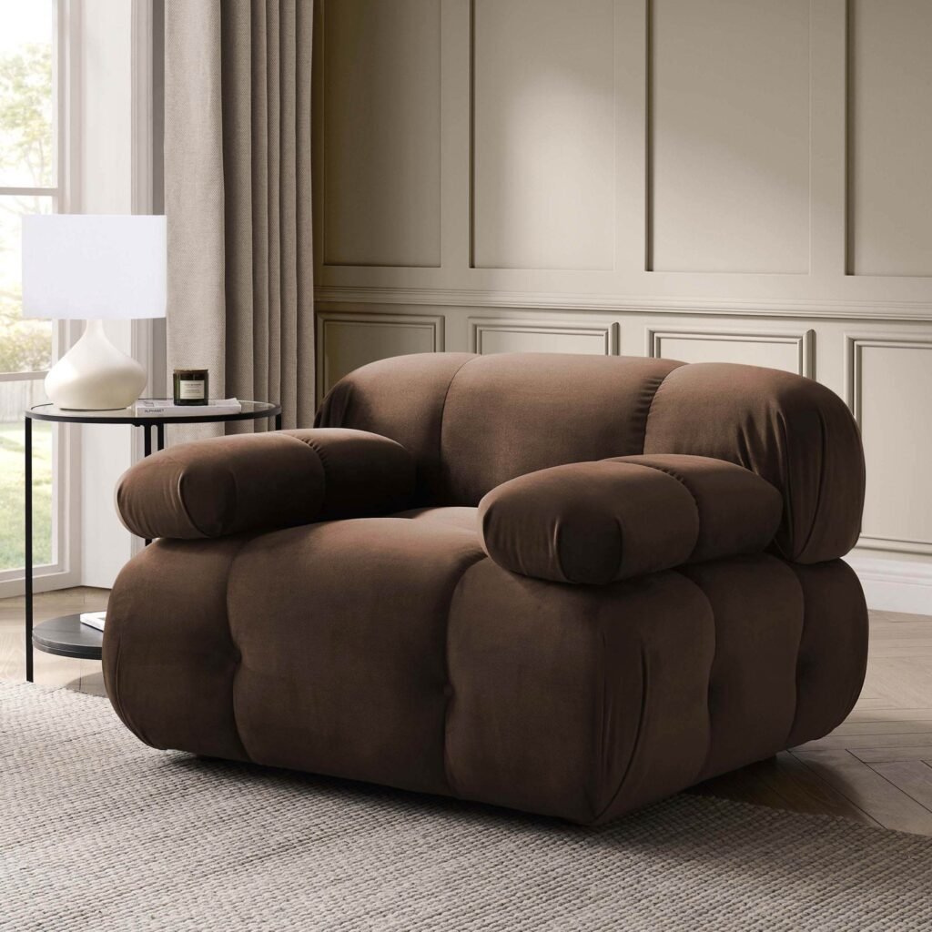 Bondi Armchair — Cappuccino