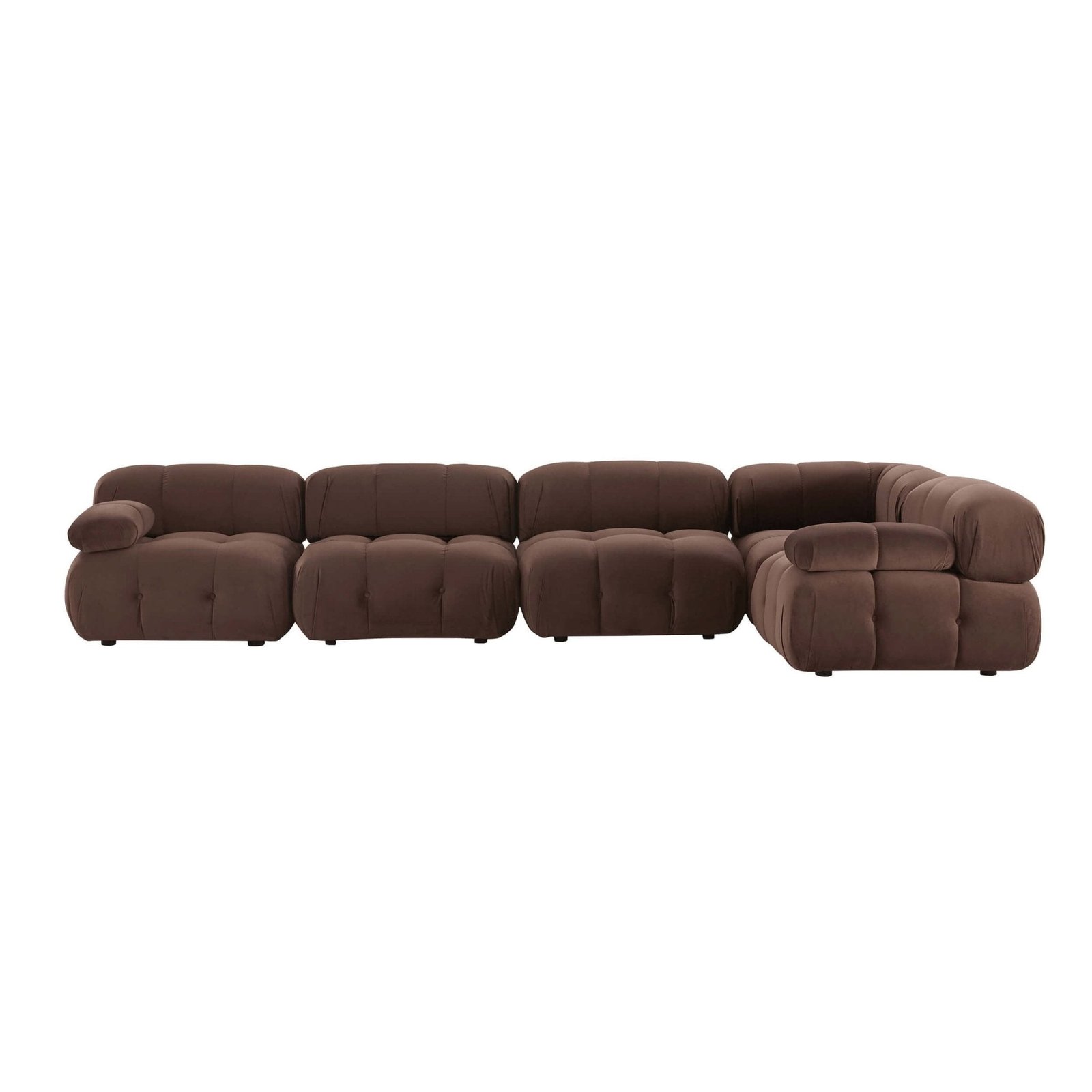 Bondi Large Right Hand L Shape Sofa - Cappuccino - Green Lane