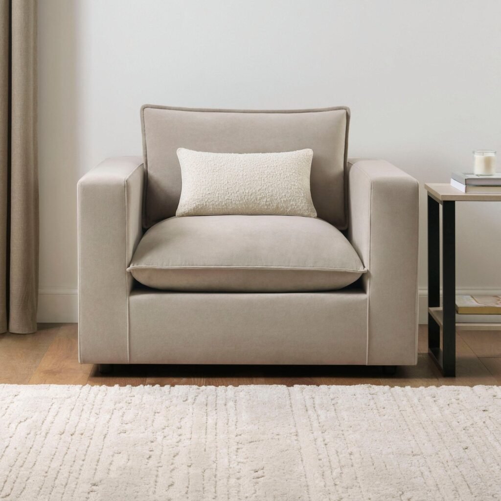 Boston Loveseat - Stone
