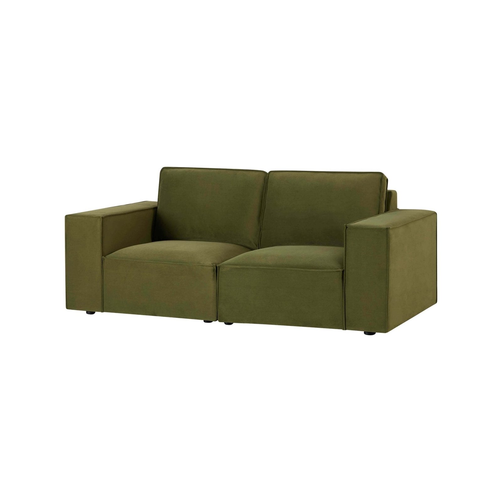 Brooklyn 2 Seater Sofa - Muted Moss - Green Lane