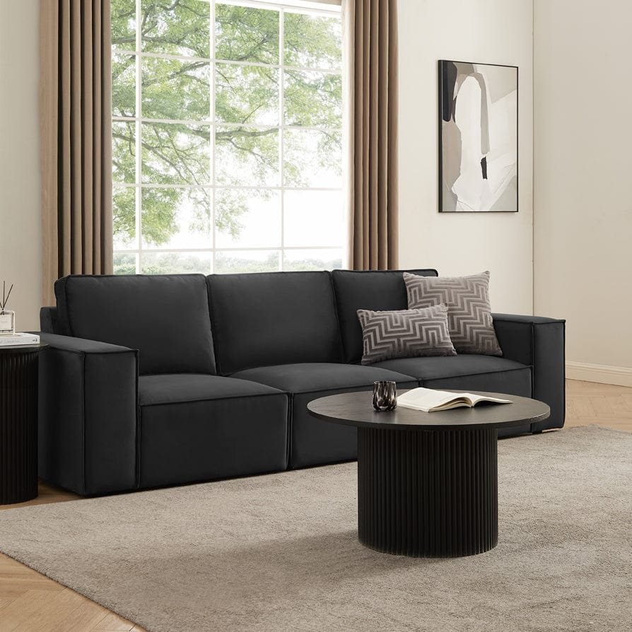 Brooklyn 3 Seater Sofa — Ink
