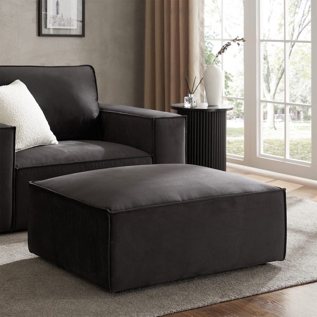 Brooklyn Pouffe — Ink
