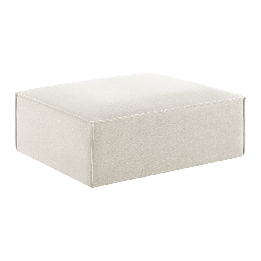 Brooklyn Pouffe — Ivory