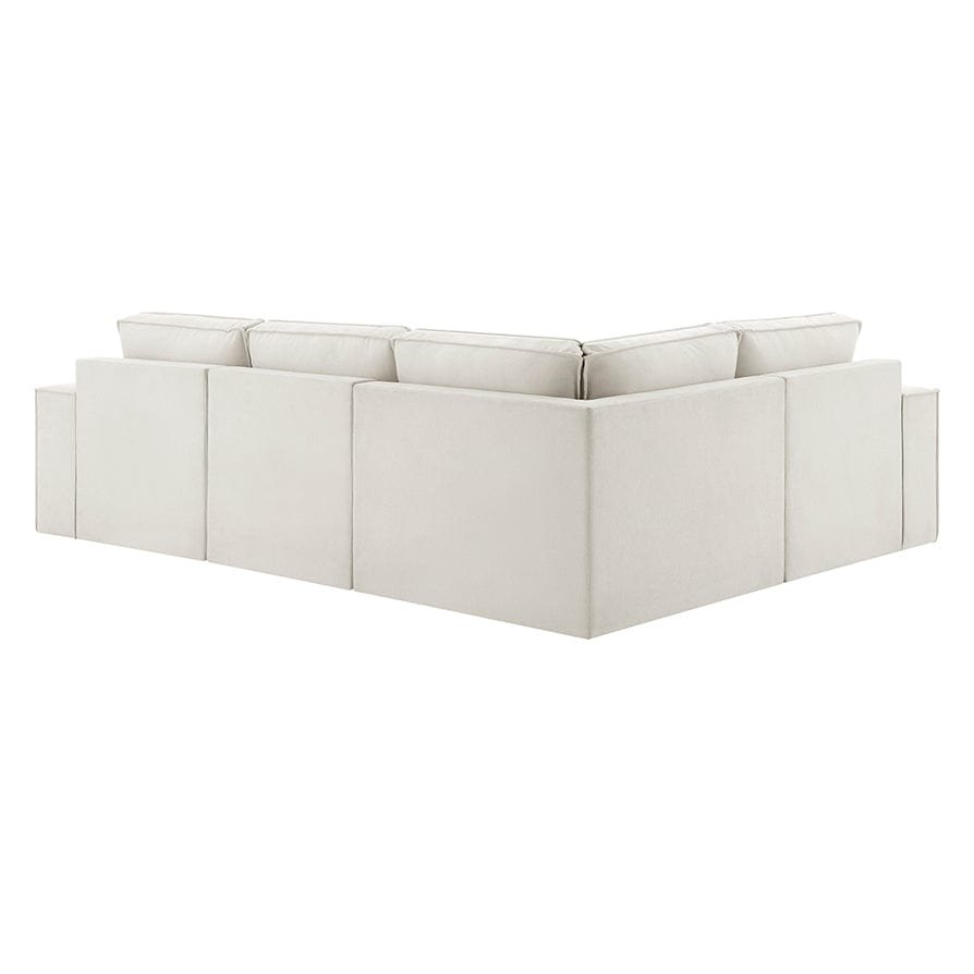 Brooklyn Small Left Hand L-Shape Sofa - Ivory