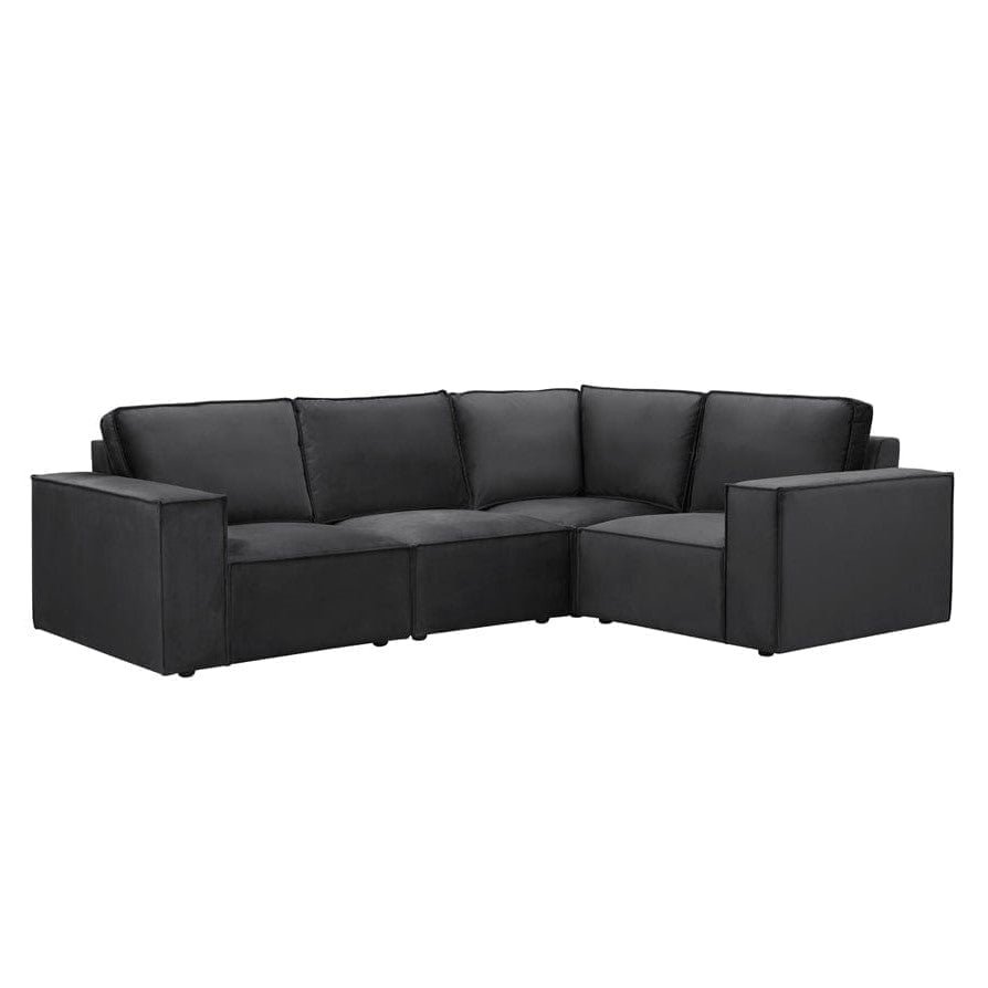 Brooklyn Small Right Hand L-Shape Sofa — Ink