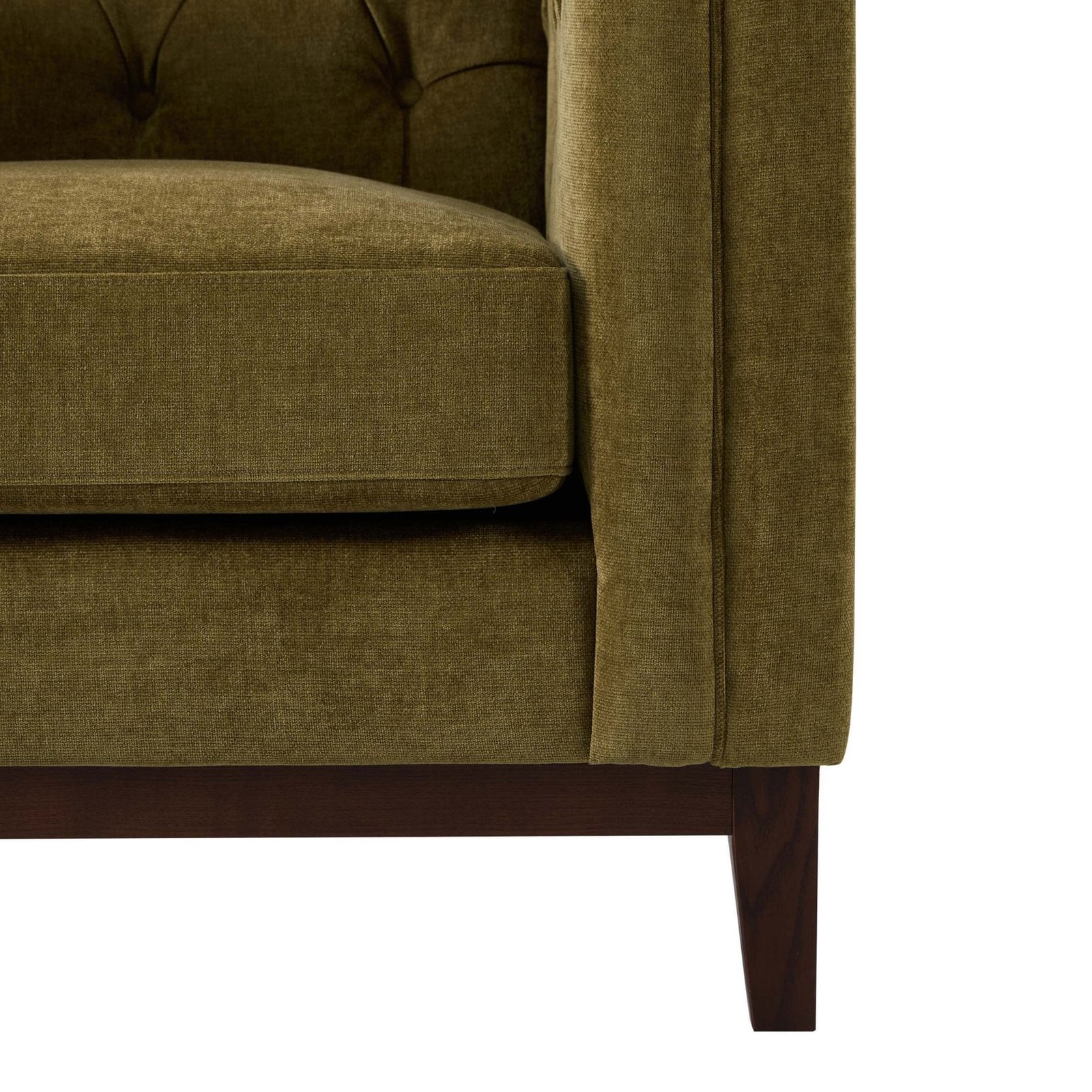 Chesterfield Armchair - Cedar Earth