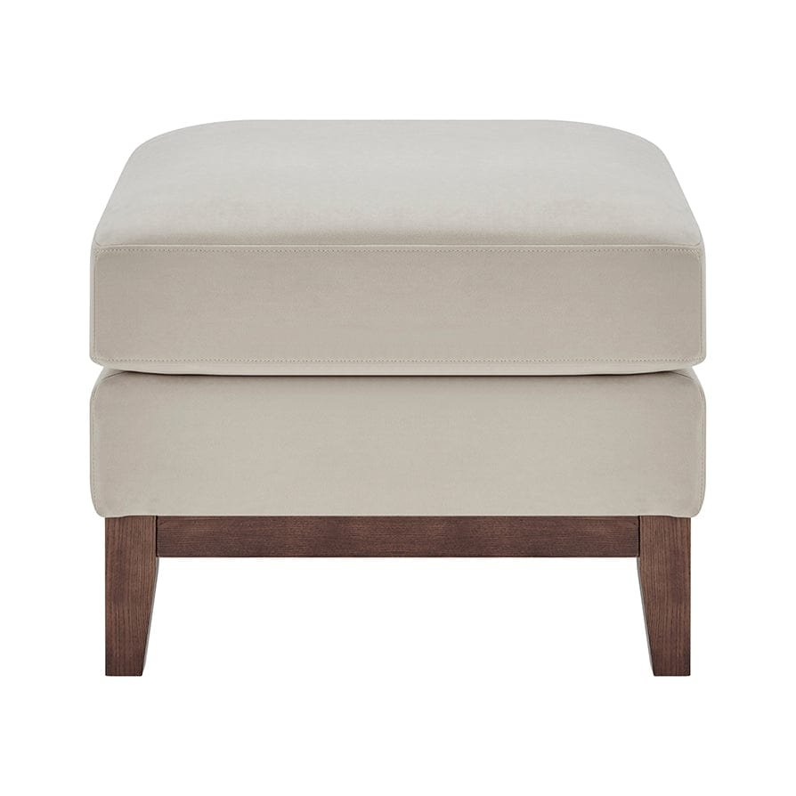 Chesterfield Pouffe - Stone