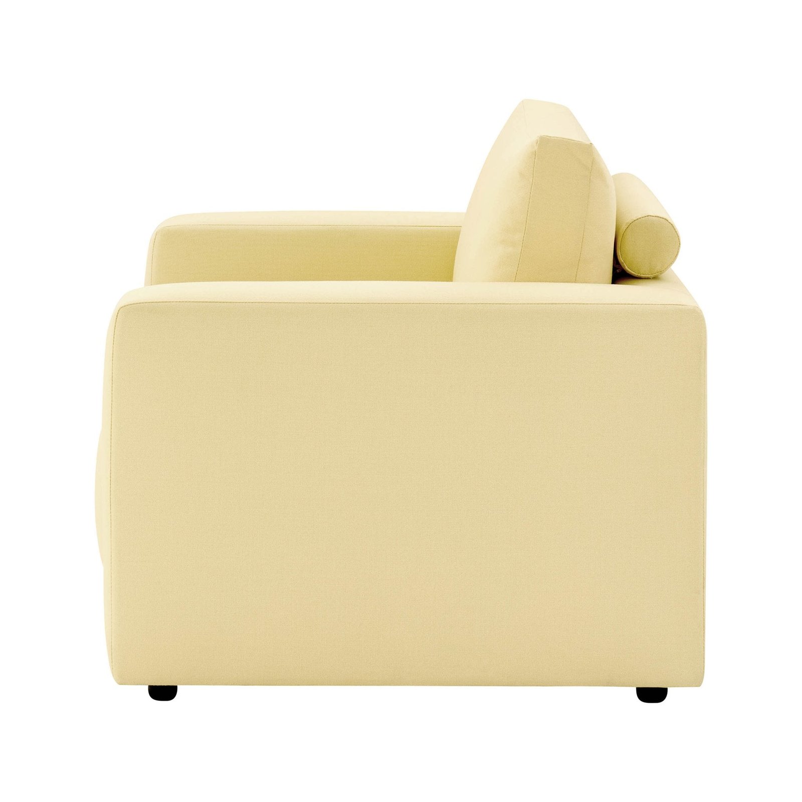 Chicago Loveseat - Butter Yellow - Green Lane