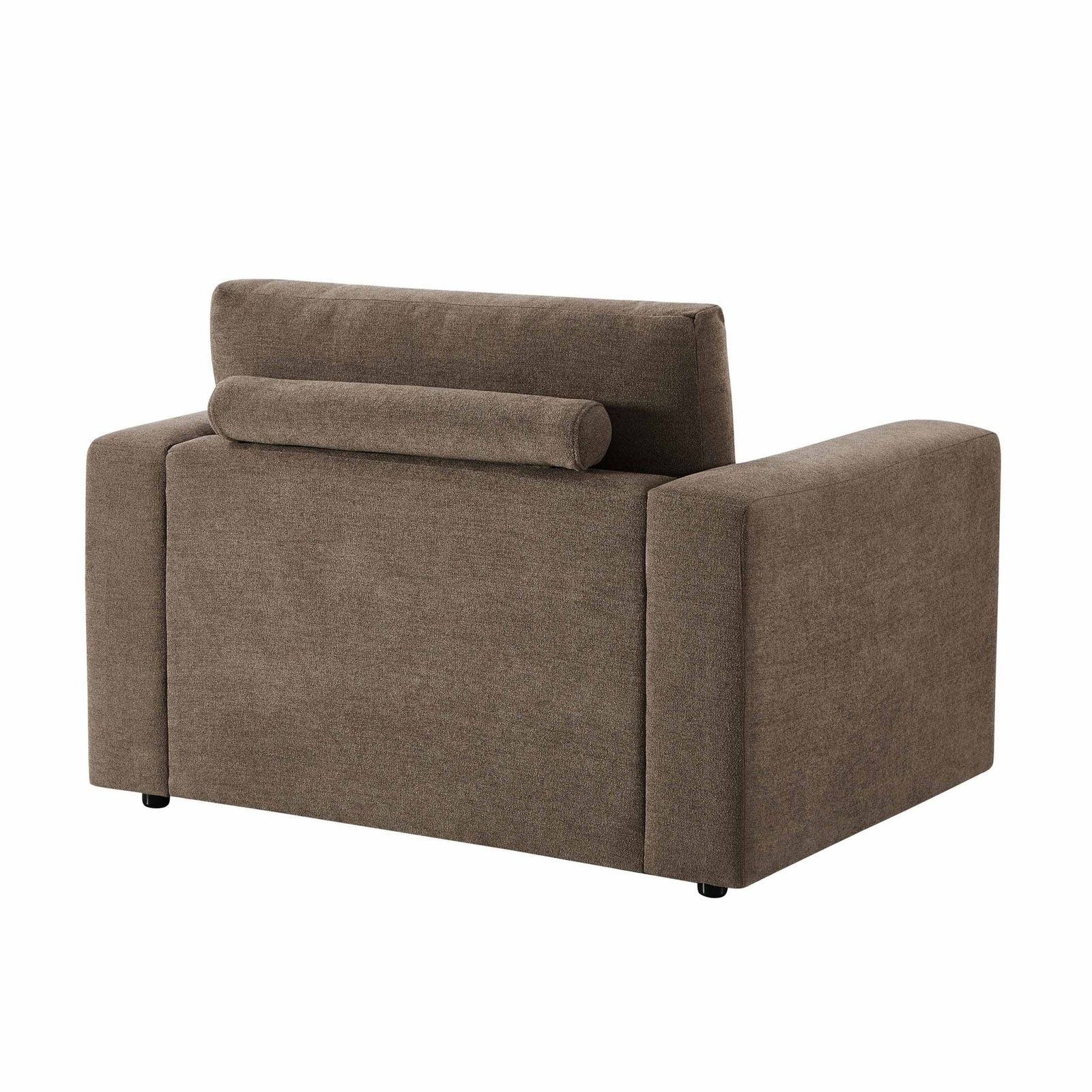 Chicago Loveseat - Chenille Mushroom - Green Lane