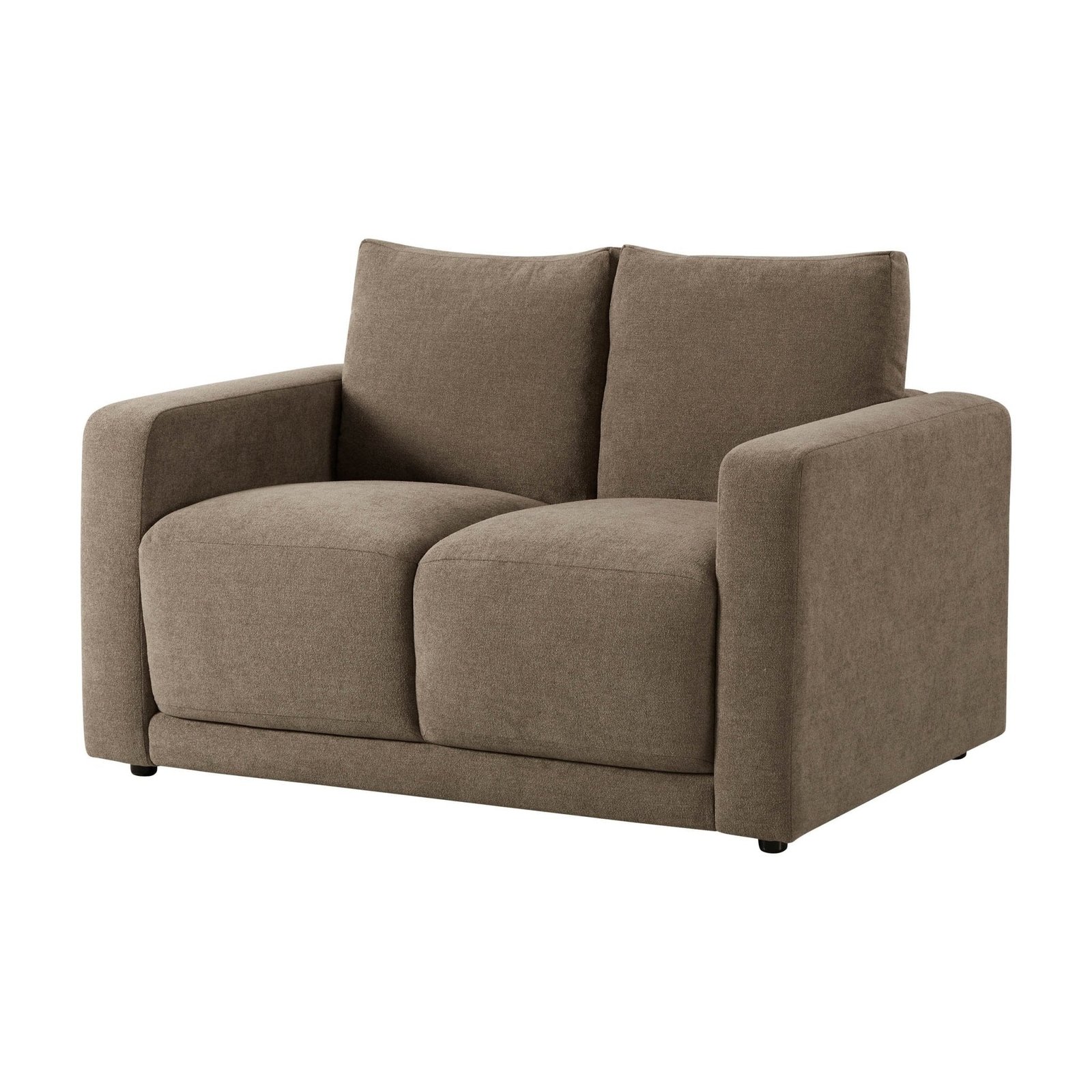 Chicago Small 2 Seater Sofa - Chenille Mushroom - Green Lane