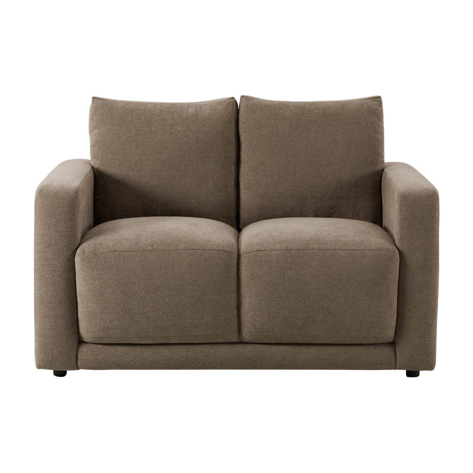 Chicago Small 2 Seater Sofa - Chenille Mushroom - Green Lane