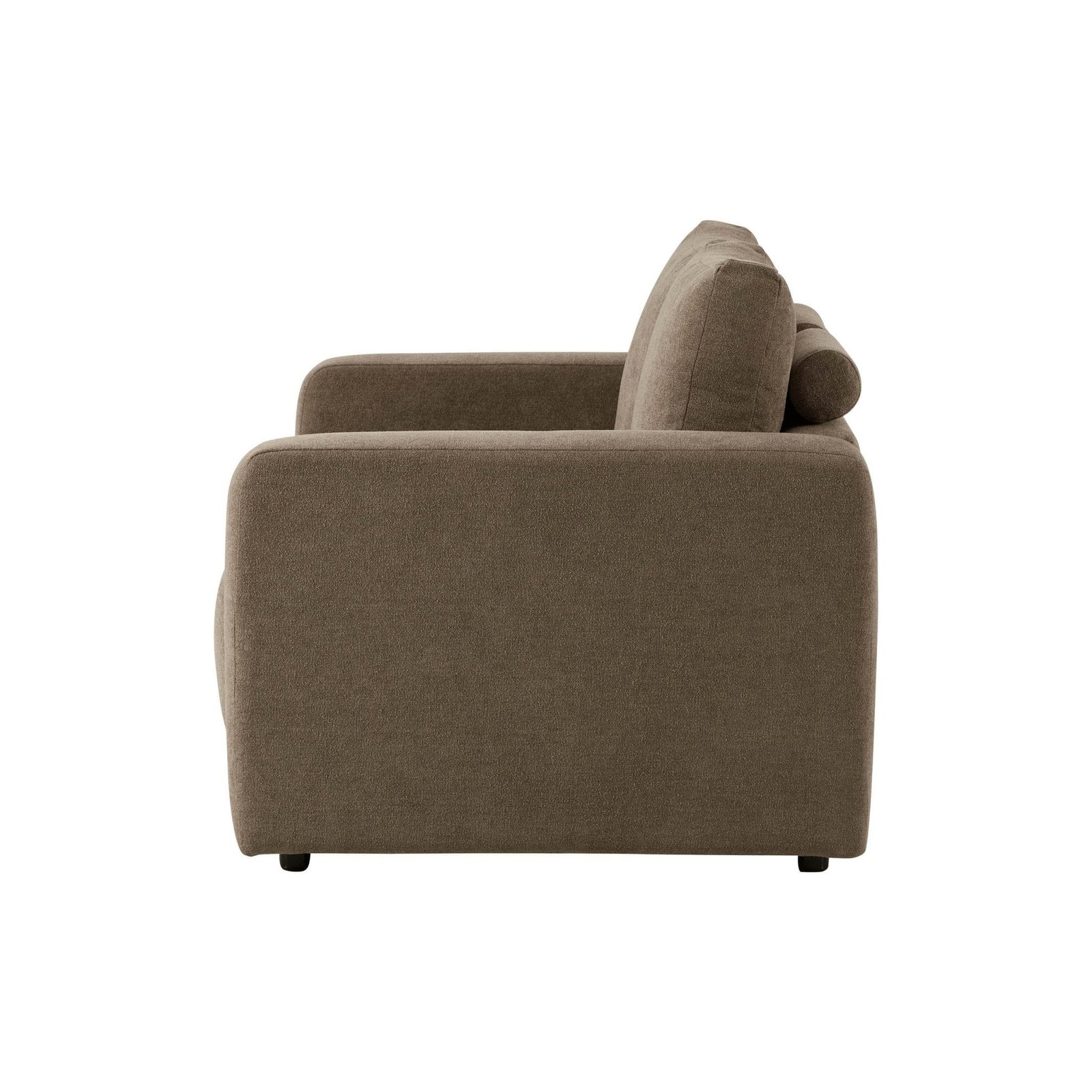 Chicago Small 2 Seater Sofa - Chenille Mushroom - Green Lane