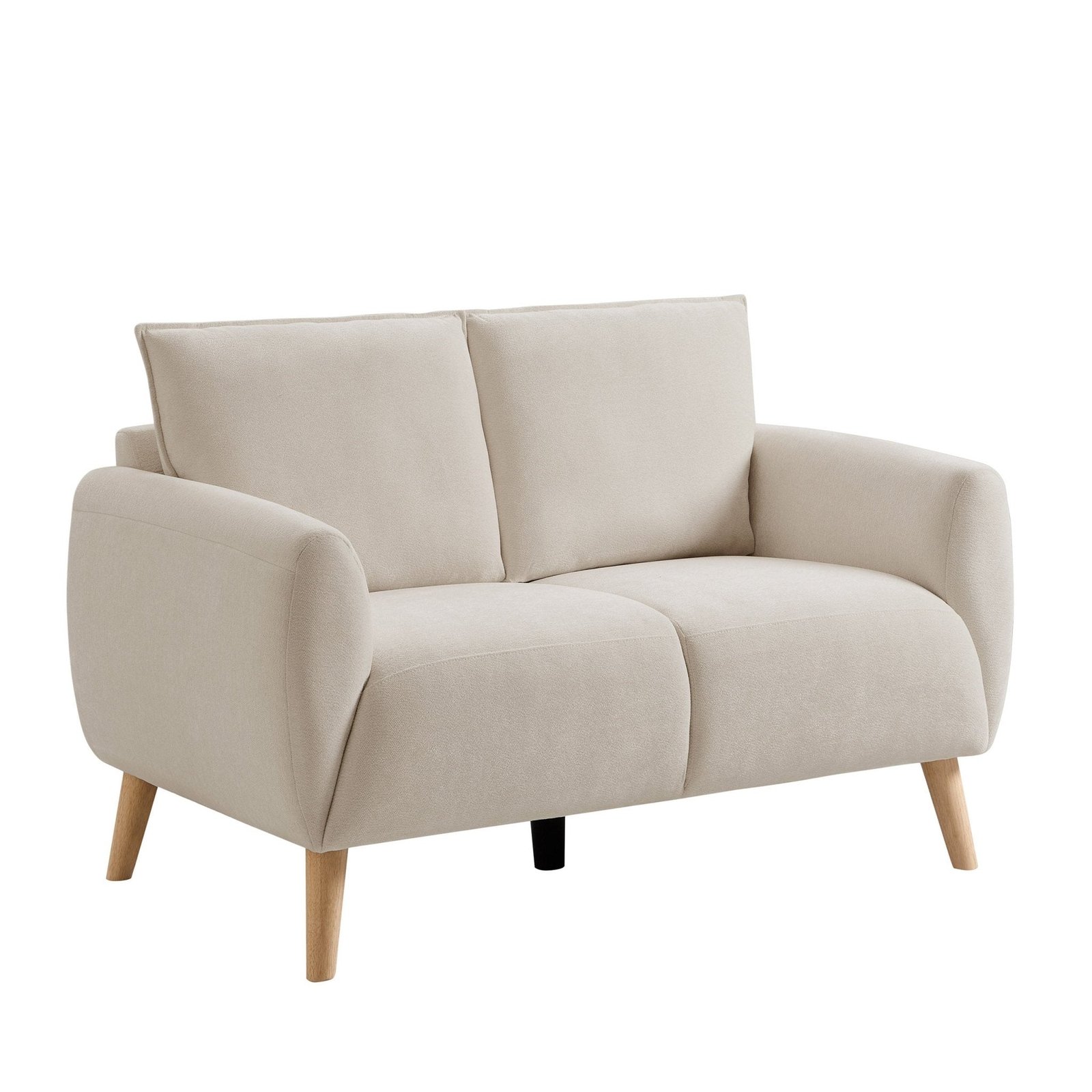 Clapham Small 2 Seater Sofa - Chenille Ivory