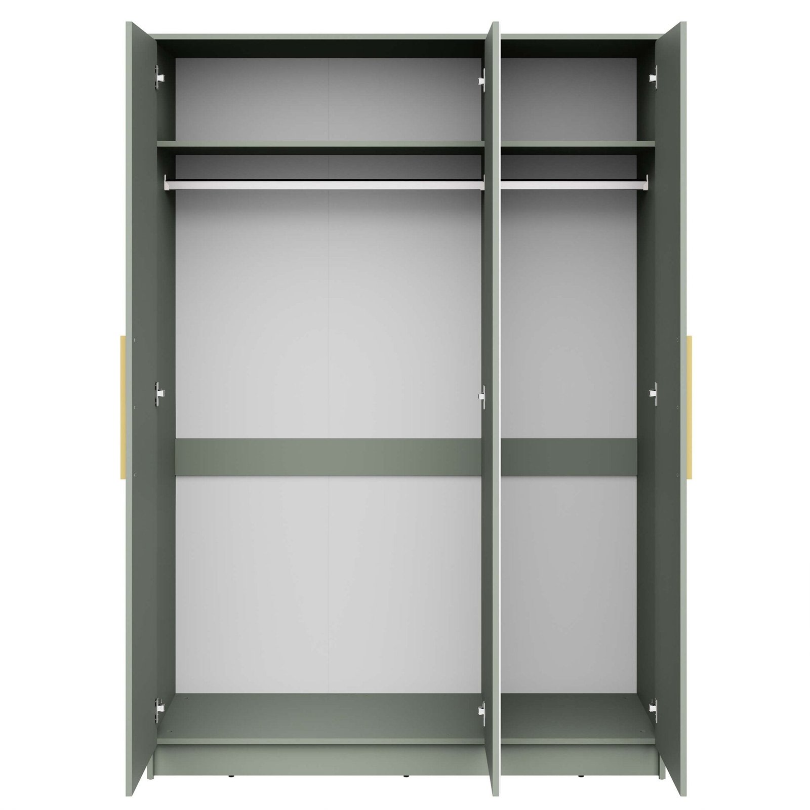 Darcey 3 Door Wardrobe - Misty Green - Green Lane