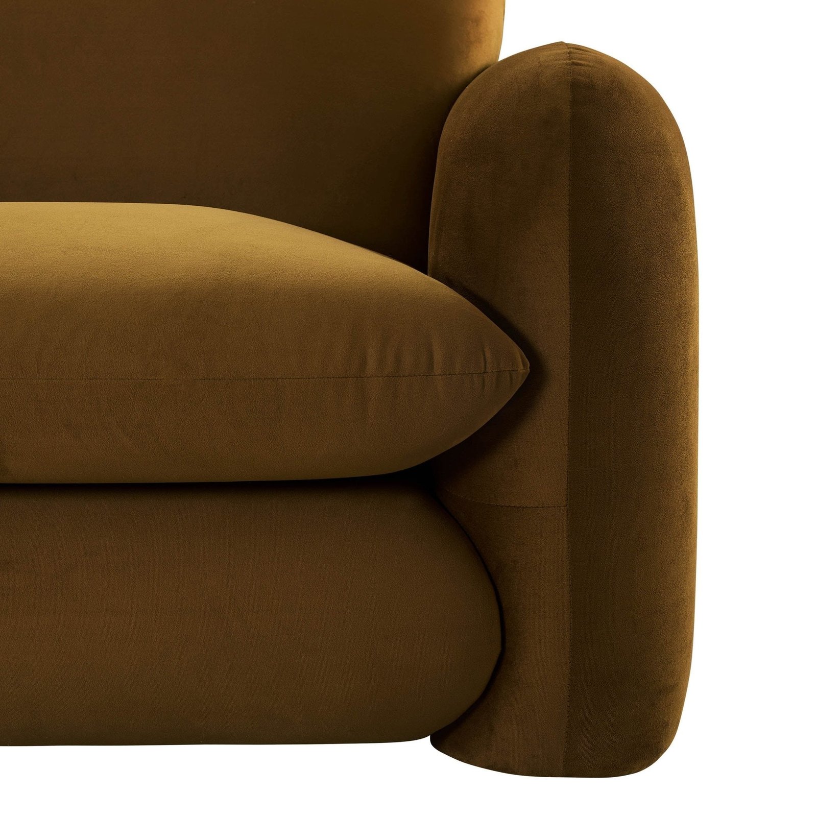 Dublin 2 Seater Sofa - Muted Gold