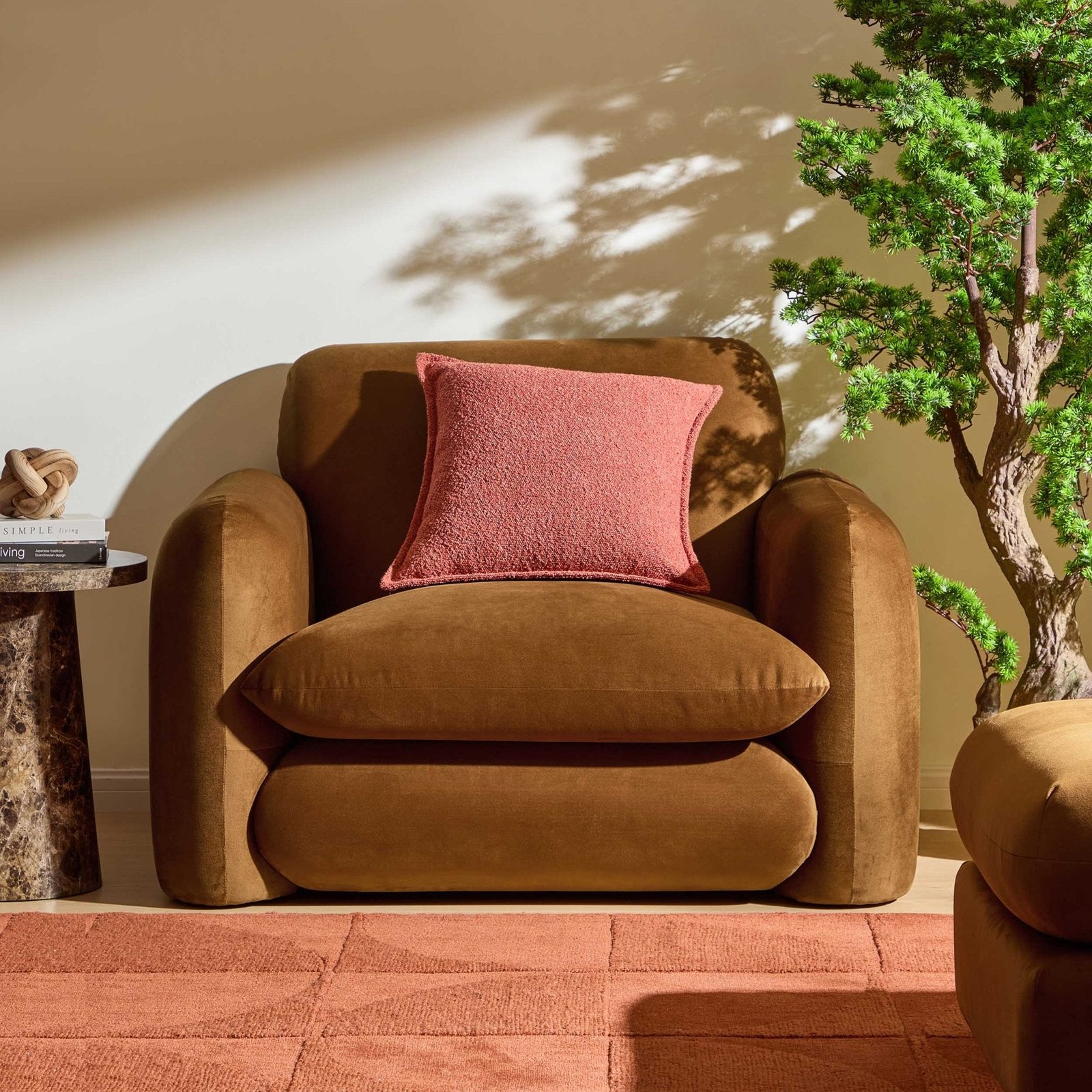Dublin Loveseat - Muted Gold