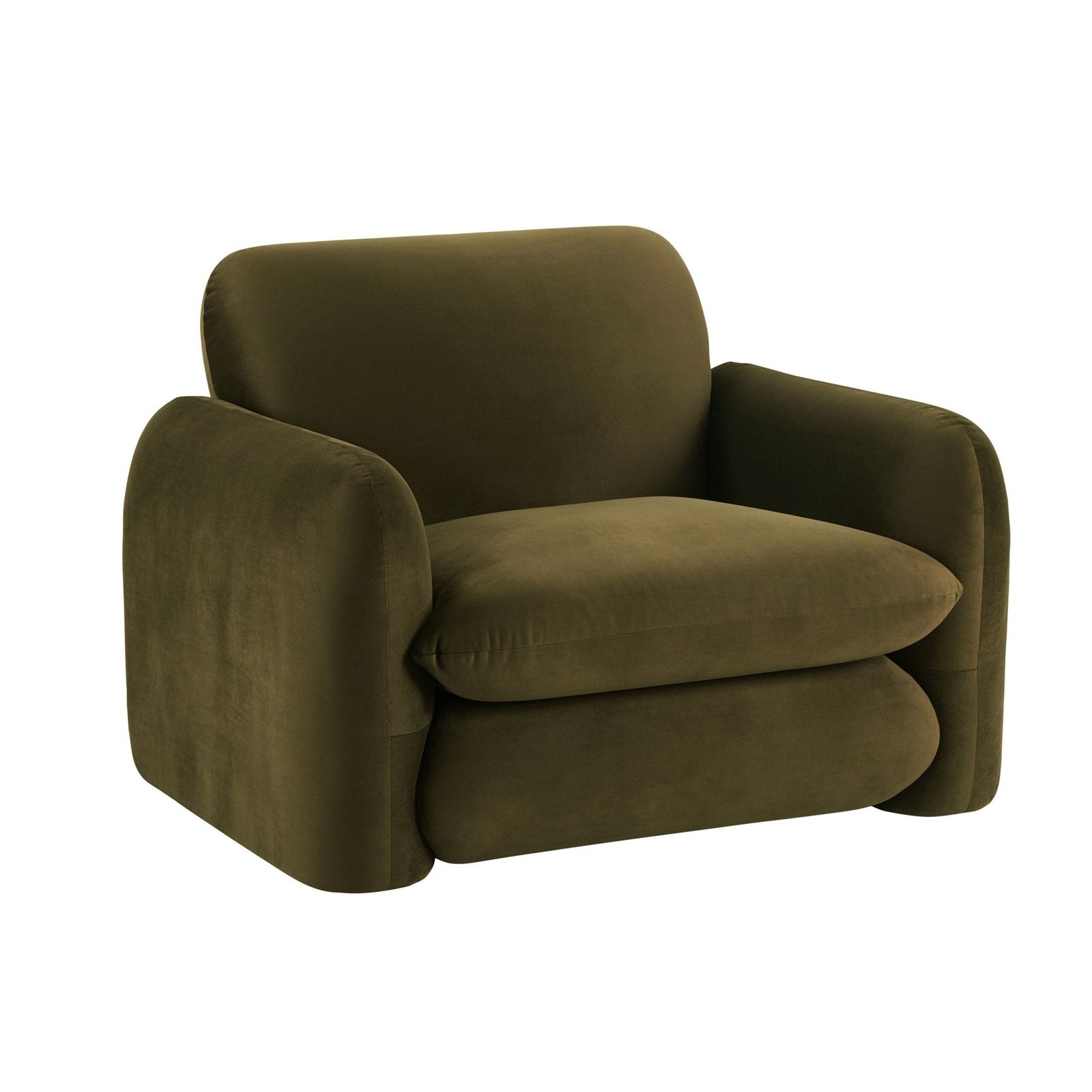 Dublin Loveseat - Rich Green