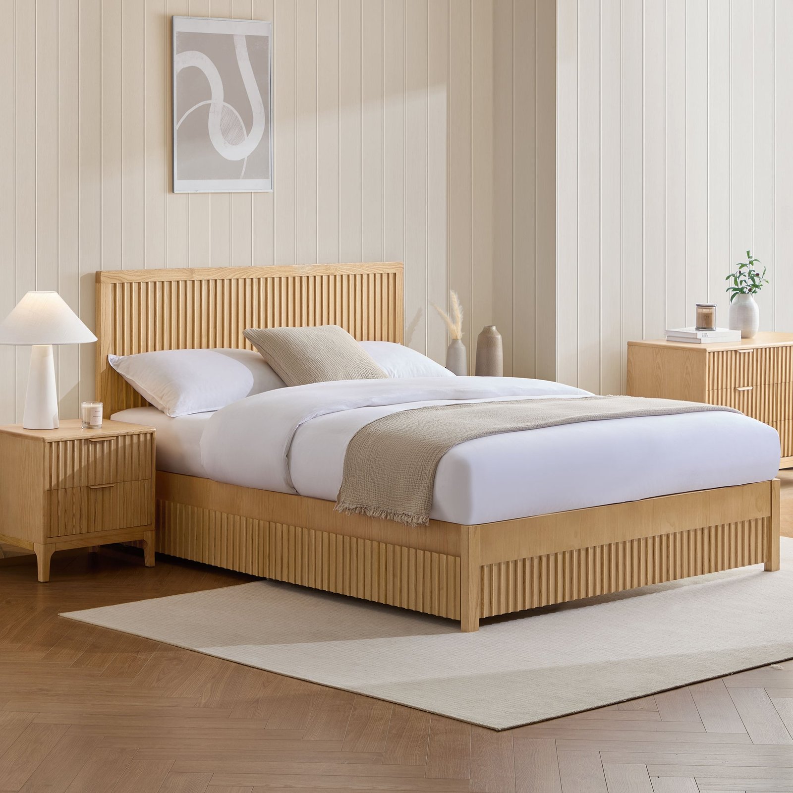Elena Divan Bed - Wood - Green Lane
