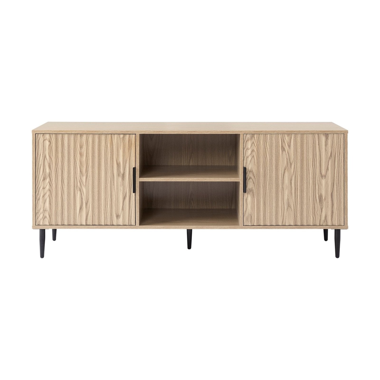 Evie TV Stand for TVs up to 65"- Wood Effect