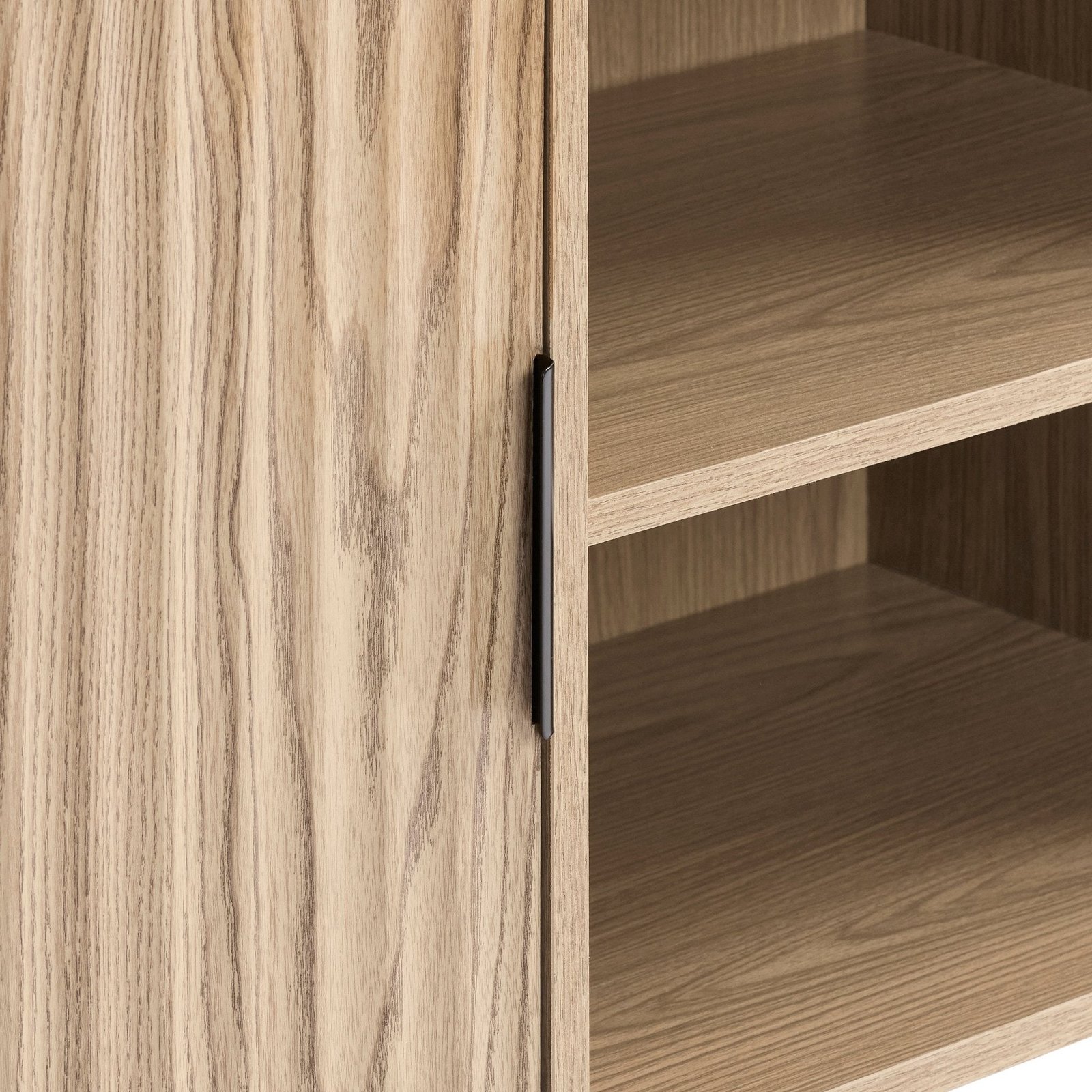 Evie TV Stand for TVs up to 65"- Wood Effect