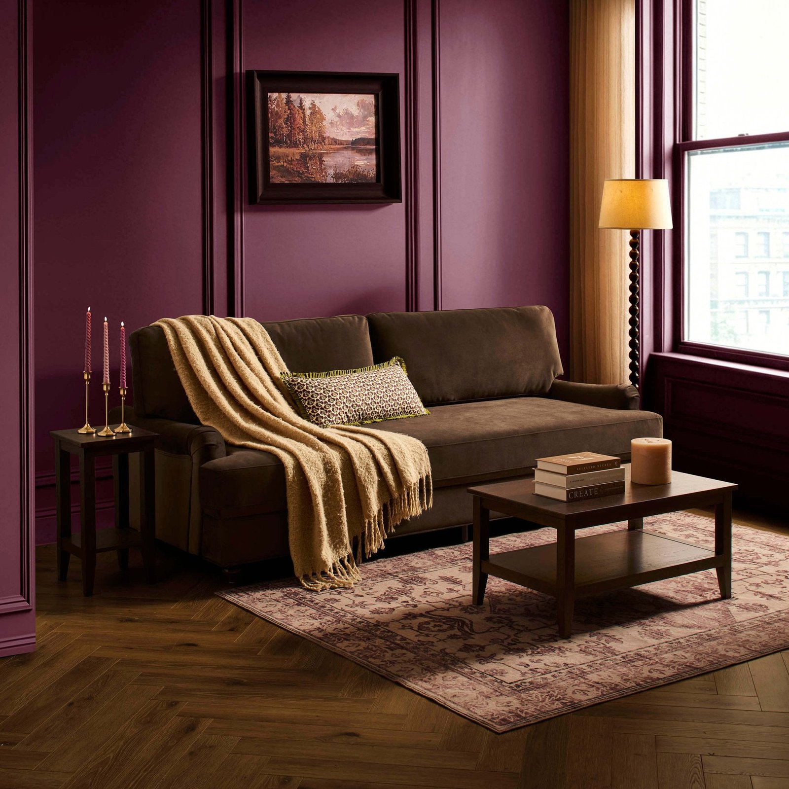 Hampshire 3 Seater Sofa Bed - Cappuccino