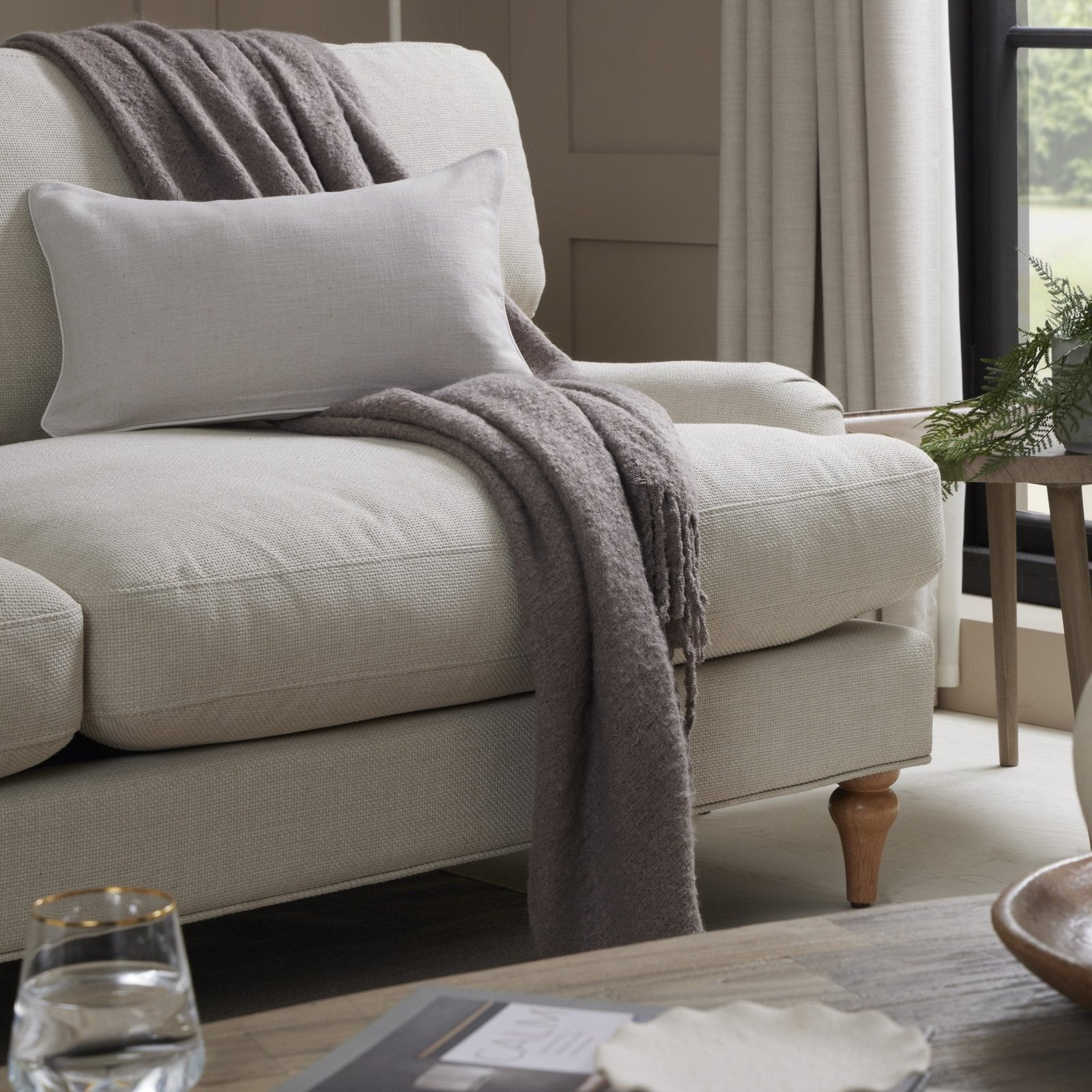Hampshire 3 Seater Sofa — Beige