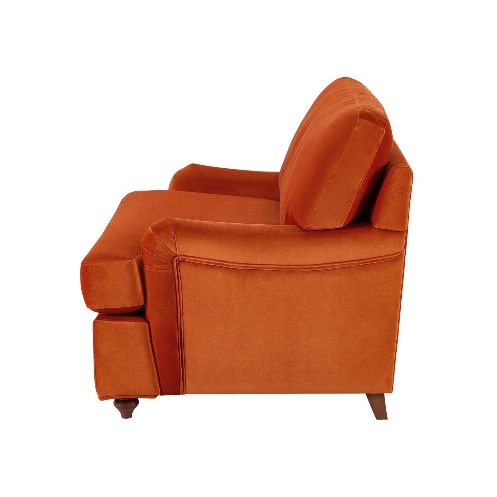 Hampshire Loveseat Sofa Bed - Bright Orange - Green Lane