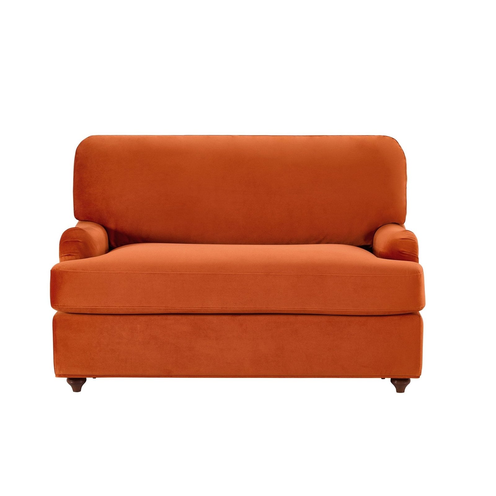 Hampshire Loveseat Sofa Bed - Bright Orange - Green Lane