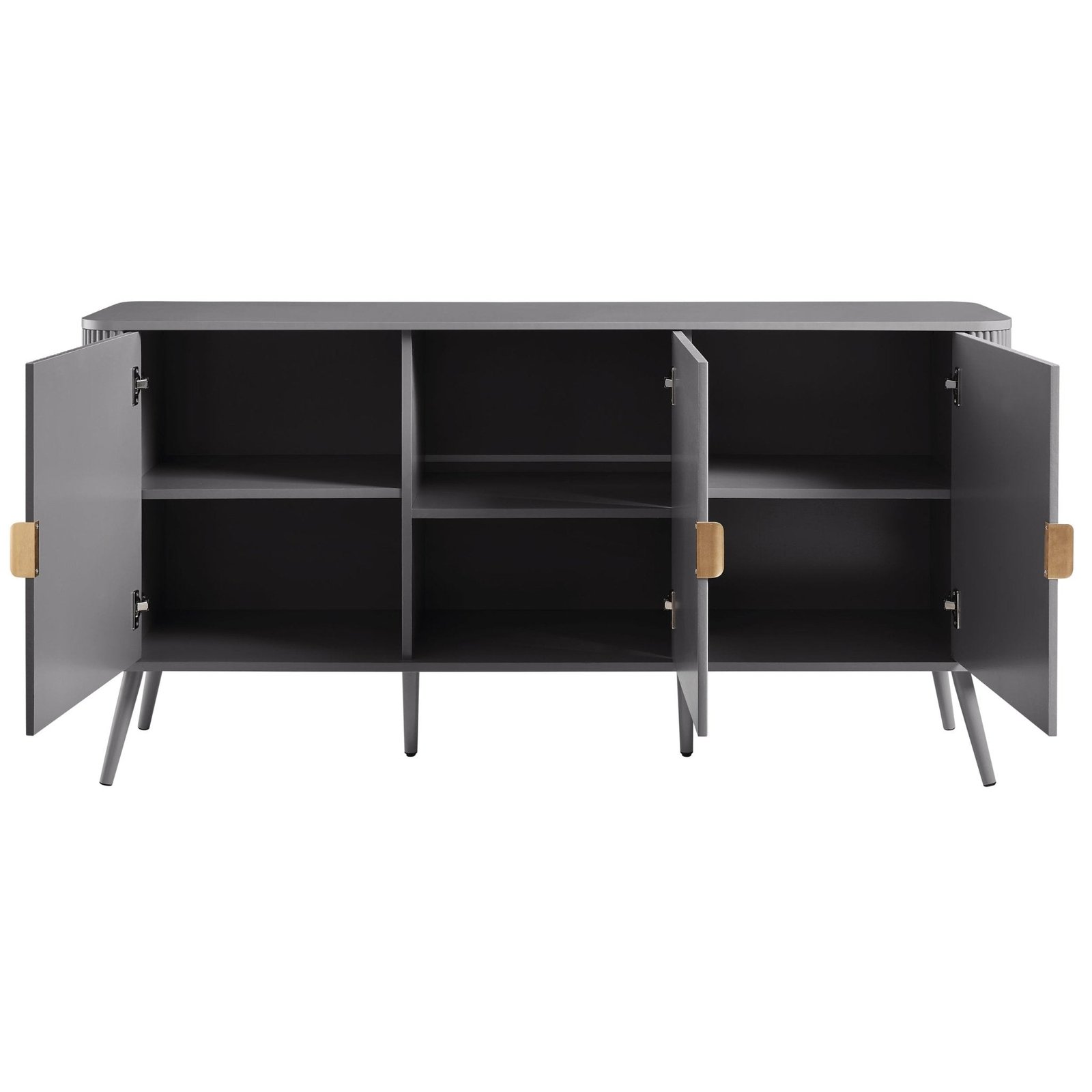 Hattie 3 Door Sideboard — Light Grey