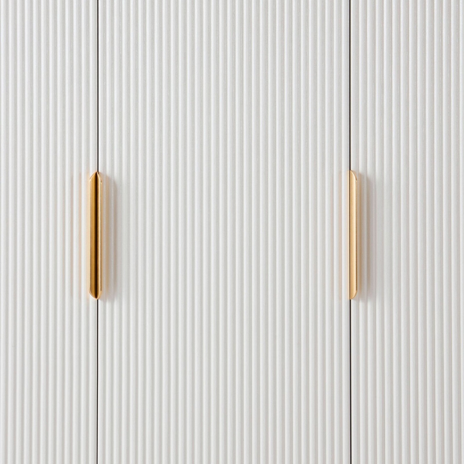 Hattie 3 Door Wardrobe - Warm White - Green Lane