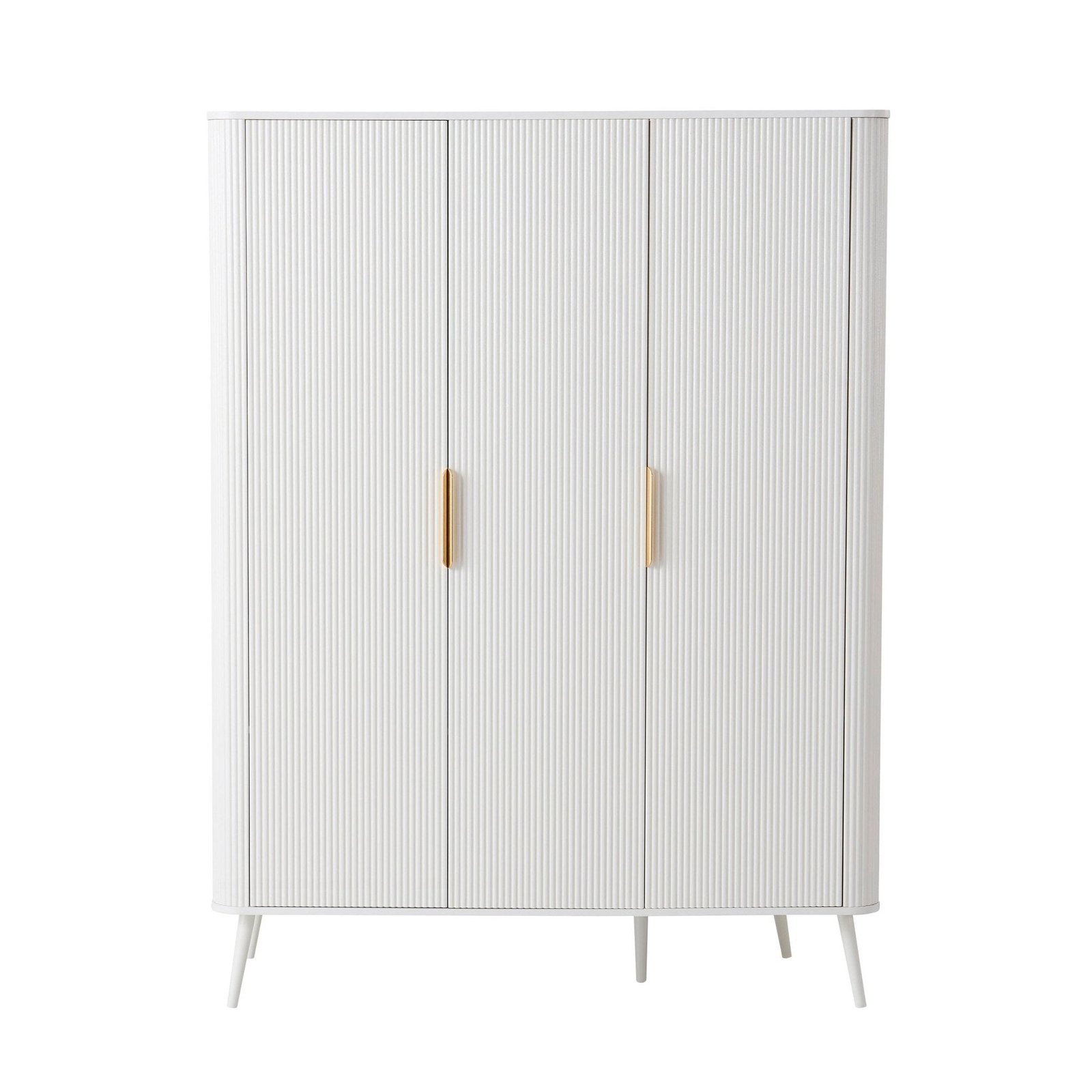 Hattie 3 Door Wardrobe - Warm White - Green Lane