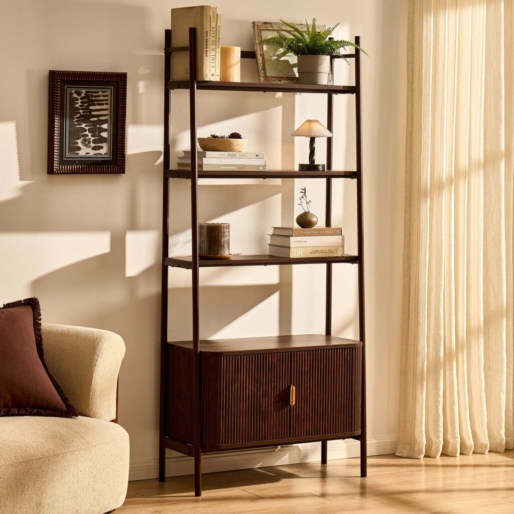 Hattie Shelving Unit - Walnut - Green Lane