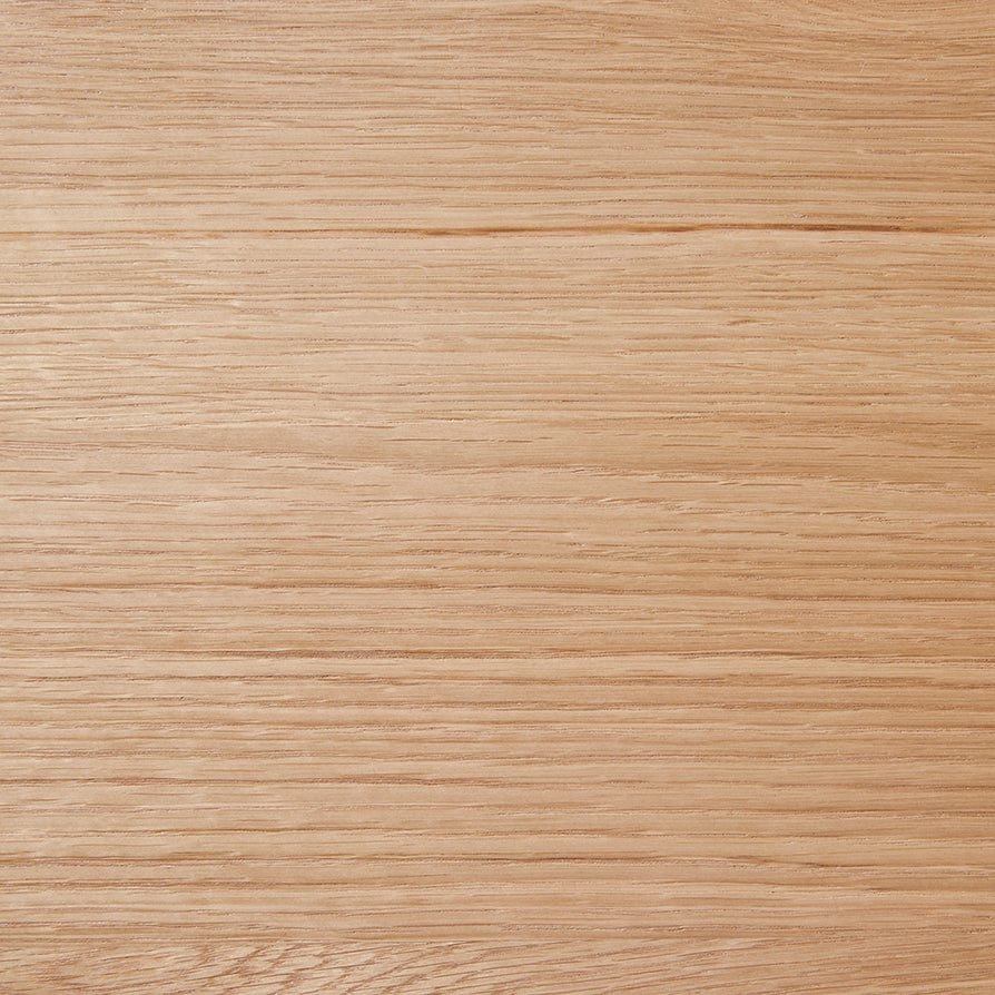 Heidi Solid Oak Oval Coffee Table - Light Wood