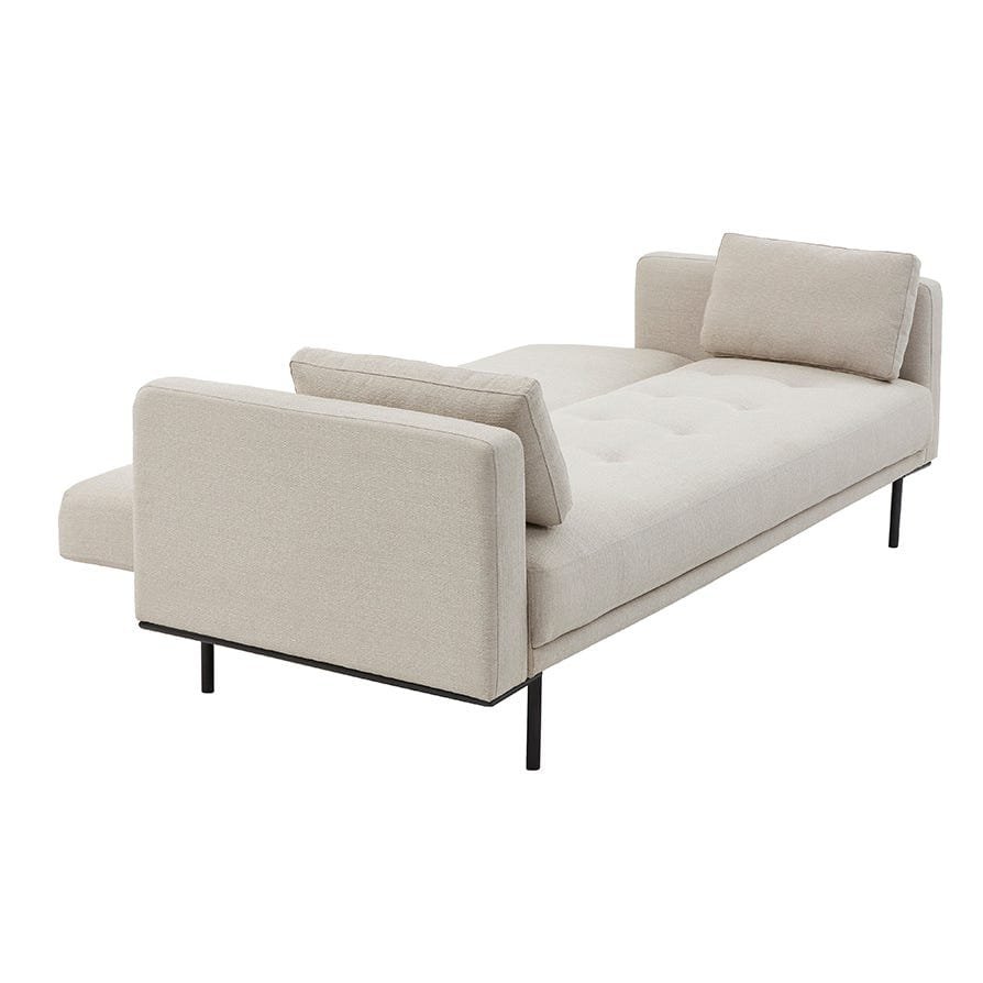 Hudson Click Clack Sofa Bed - Stone Grey
