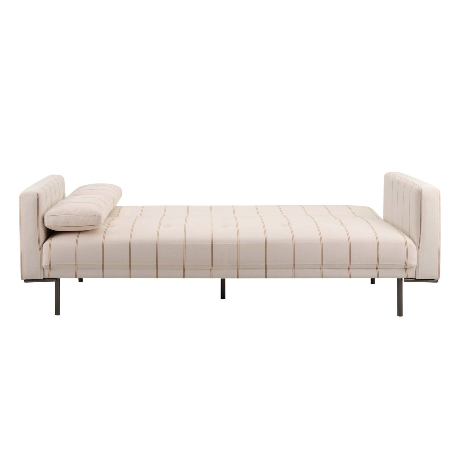 Hudson Click Clack Sofa Bed - Thin Natural Stripe