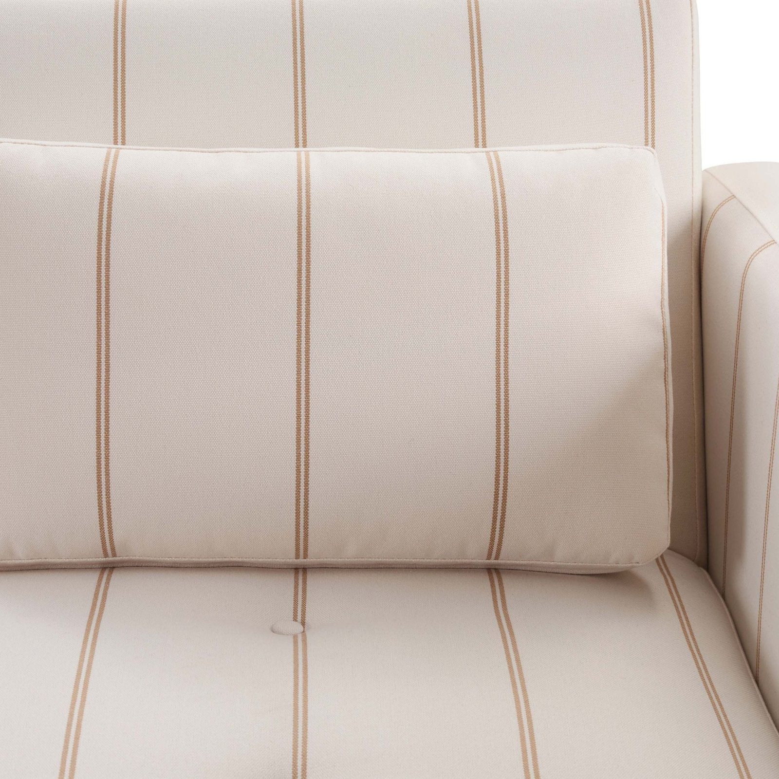 Hudson Click Clack Sofa Bed - Thin Natural Stripe