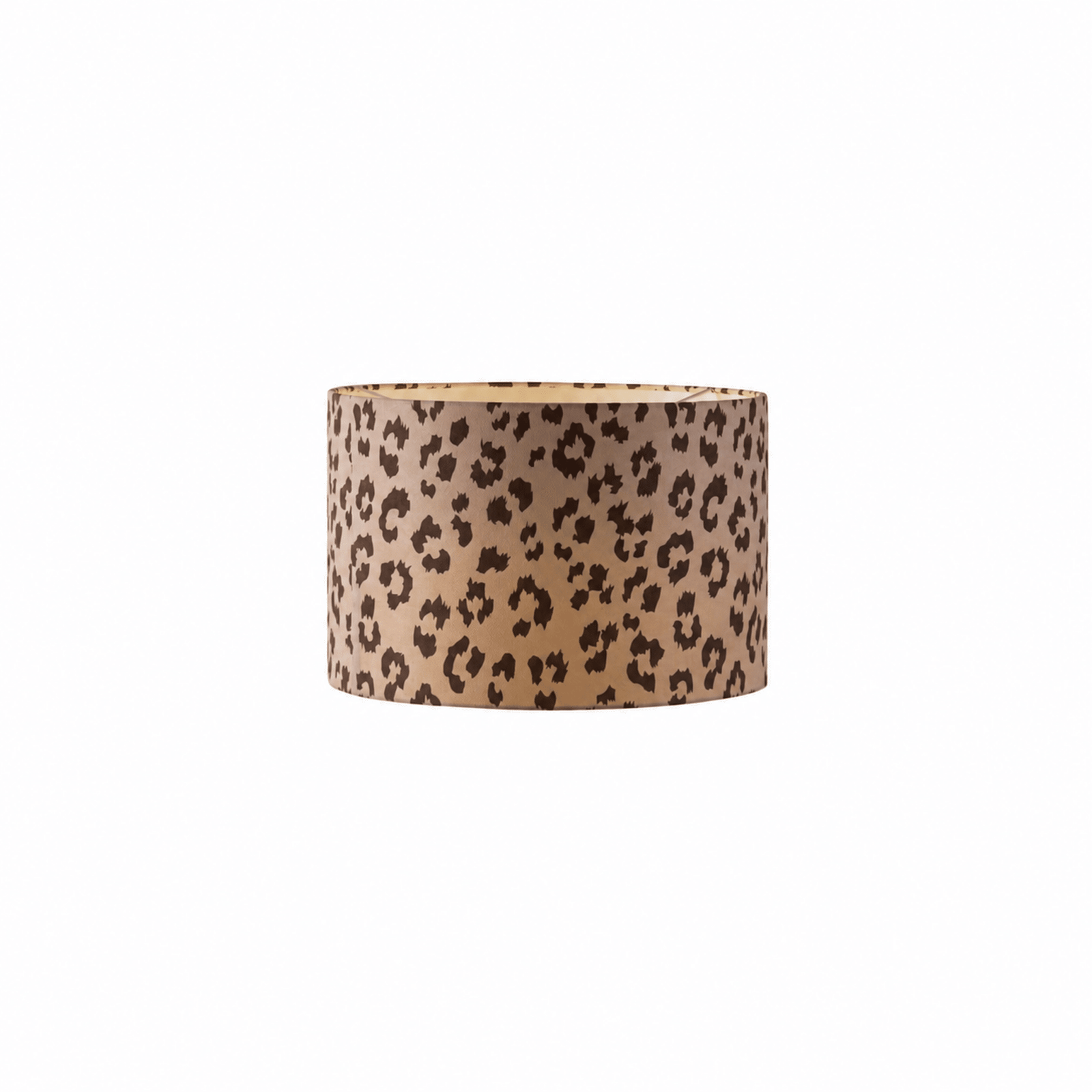 Leopard Print Floor Shade - Natural/Brown