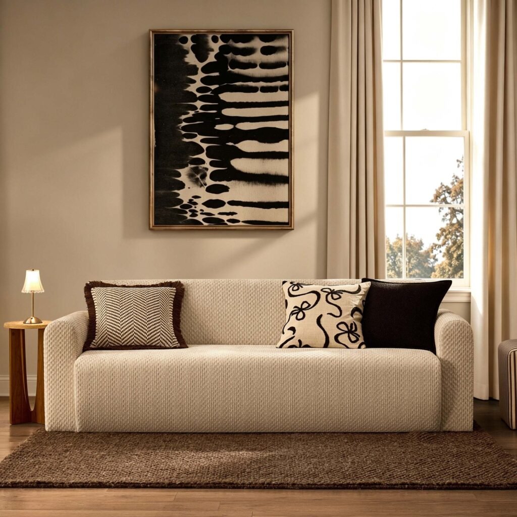 Madera Sofa Bed - Check - Green Lane