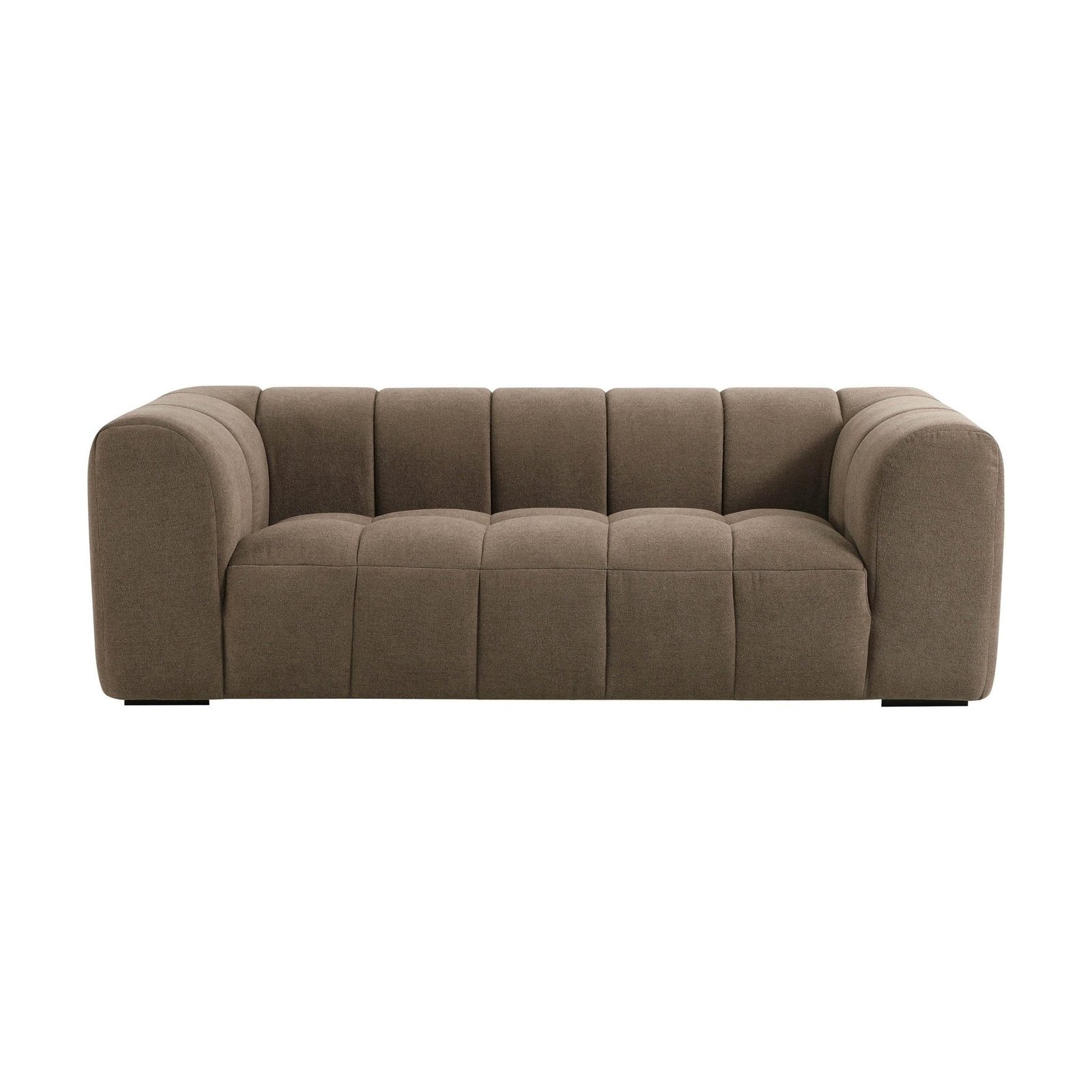 Manhattan 3 Seater Sofa - Chenille Mushroom - Green Lane