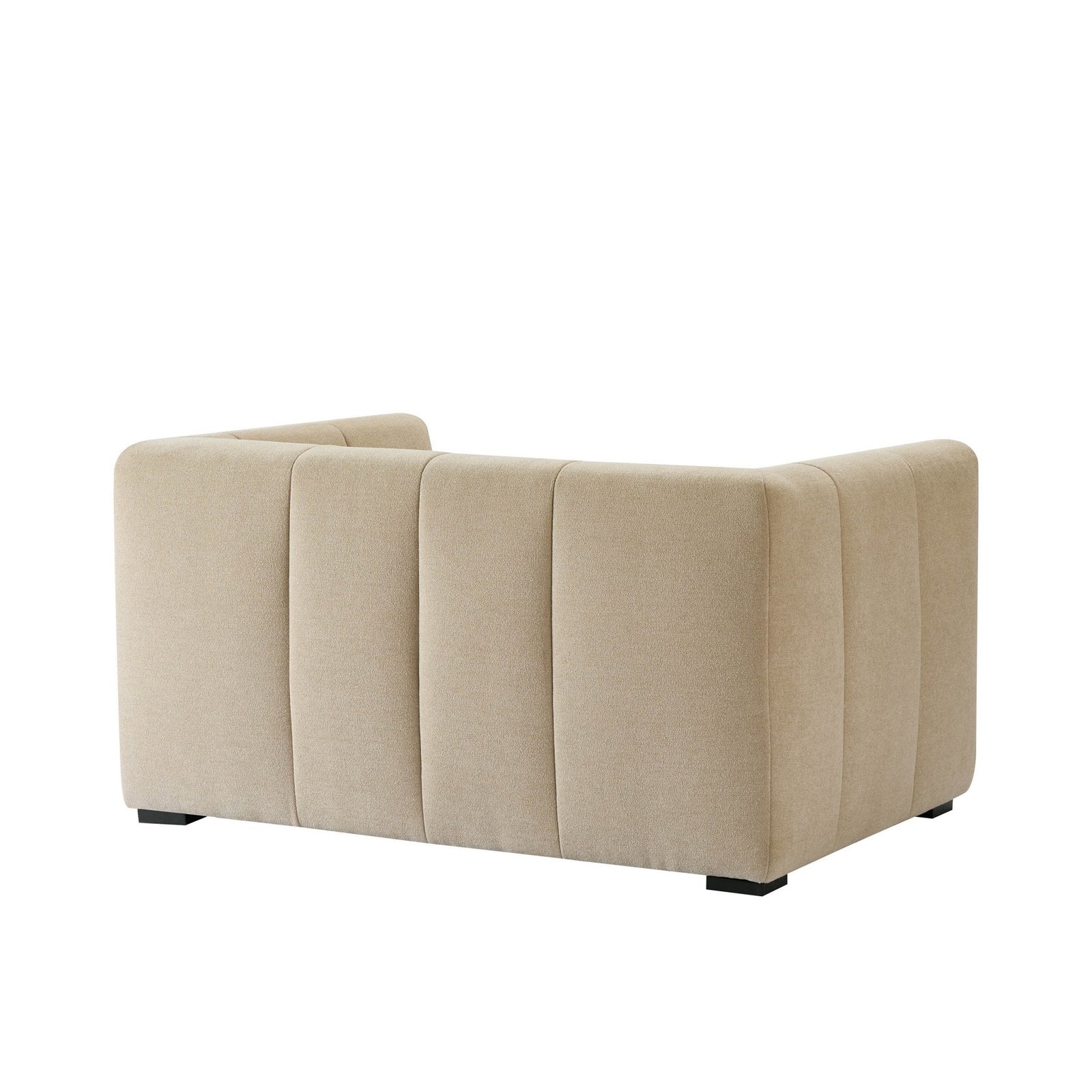 Manhattan Small 2 Seater Sofa - Chenille Oatmeal