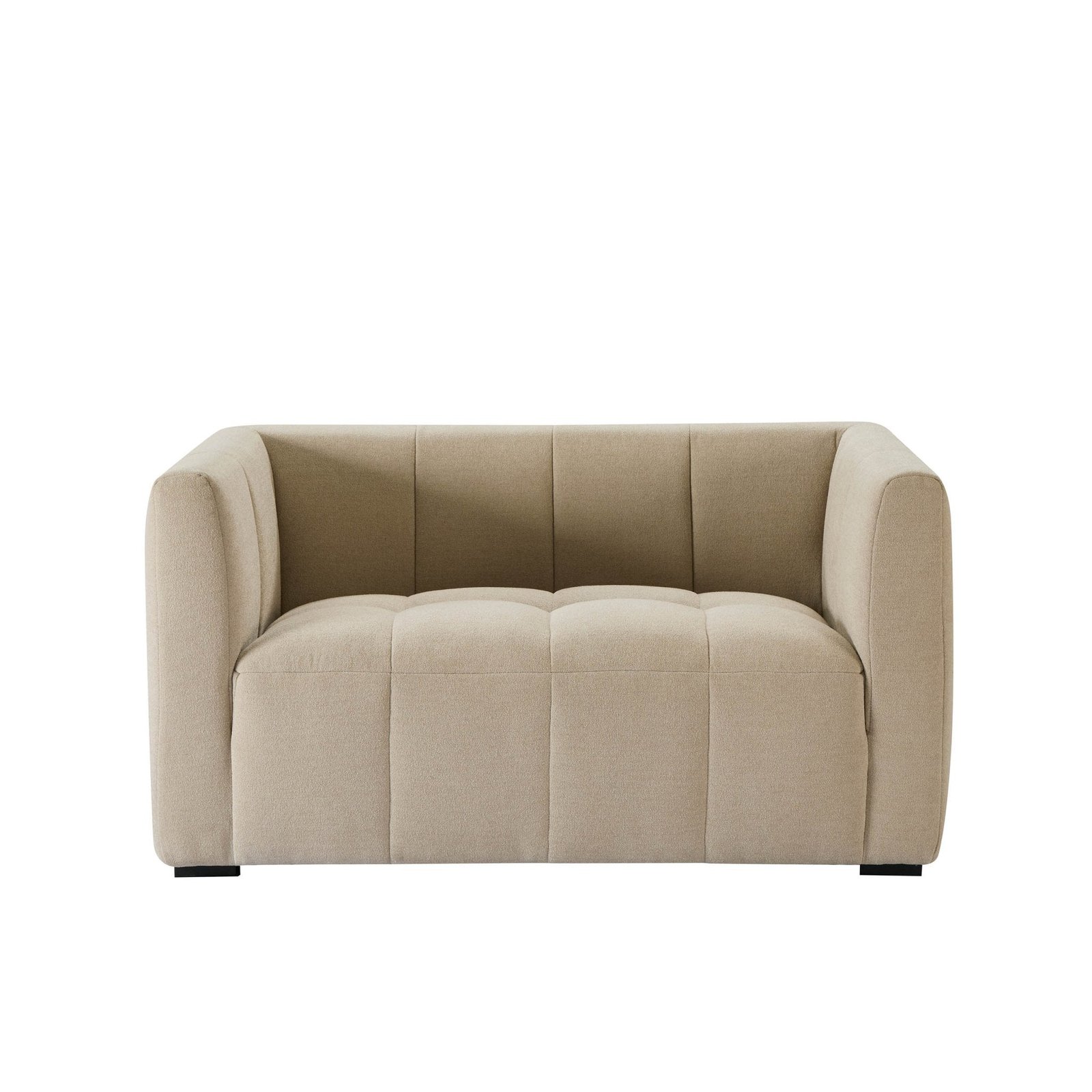 Manhattan Small 2 Seater Sofa - Chenille Oatmeal
