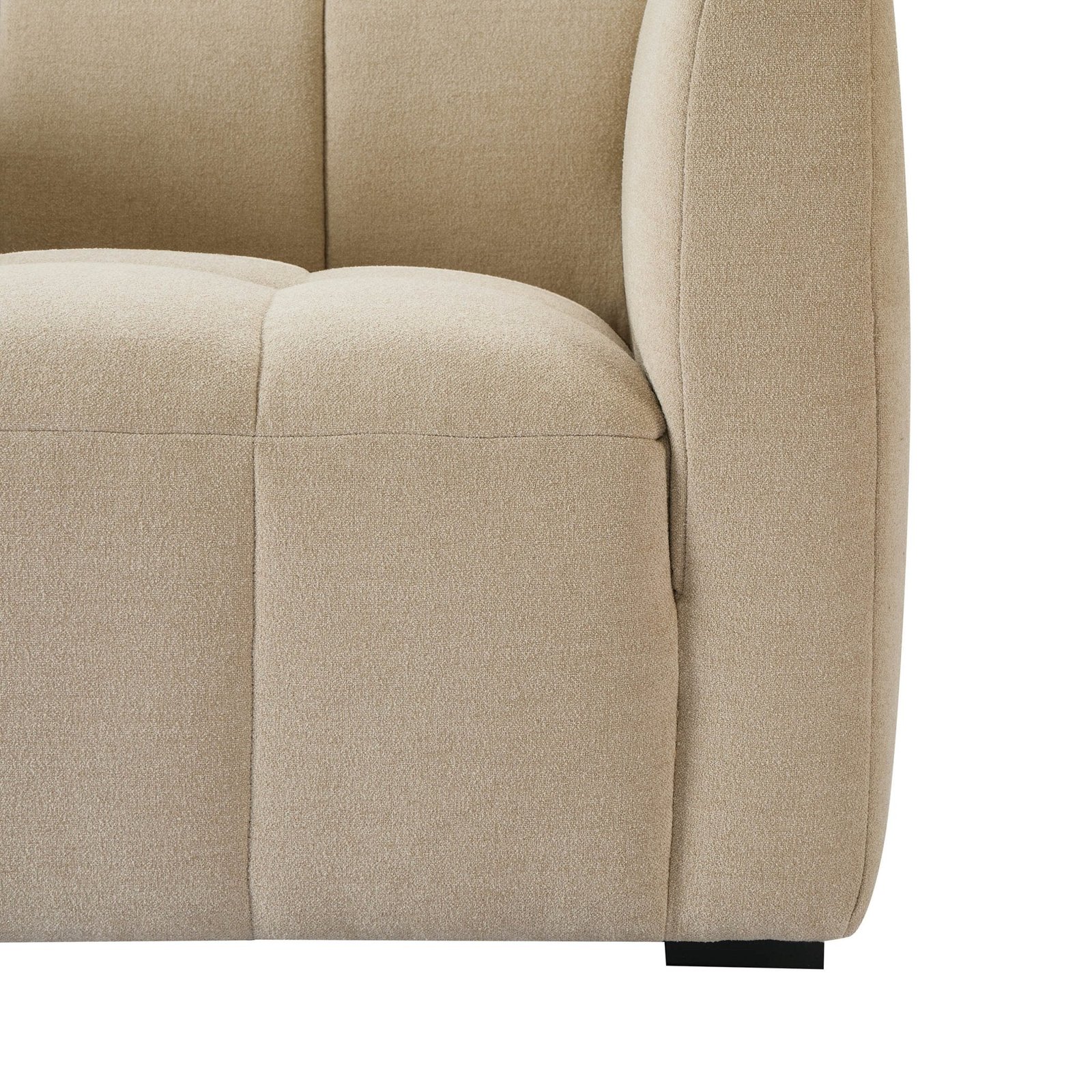Manhattan Small 2 Seater Sofa - Chenille Oatmeal