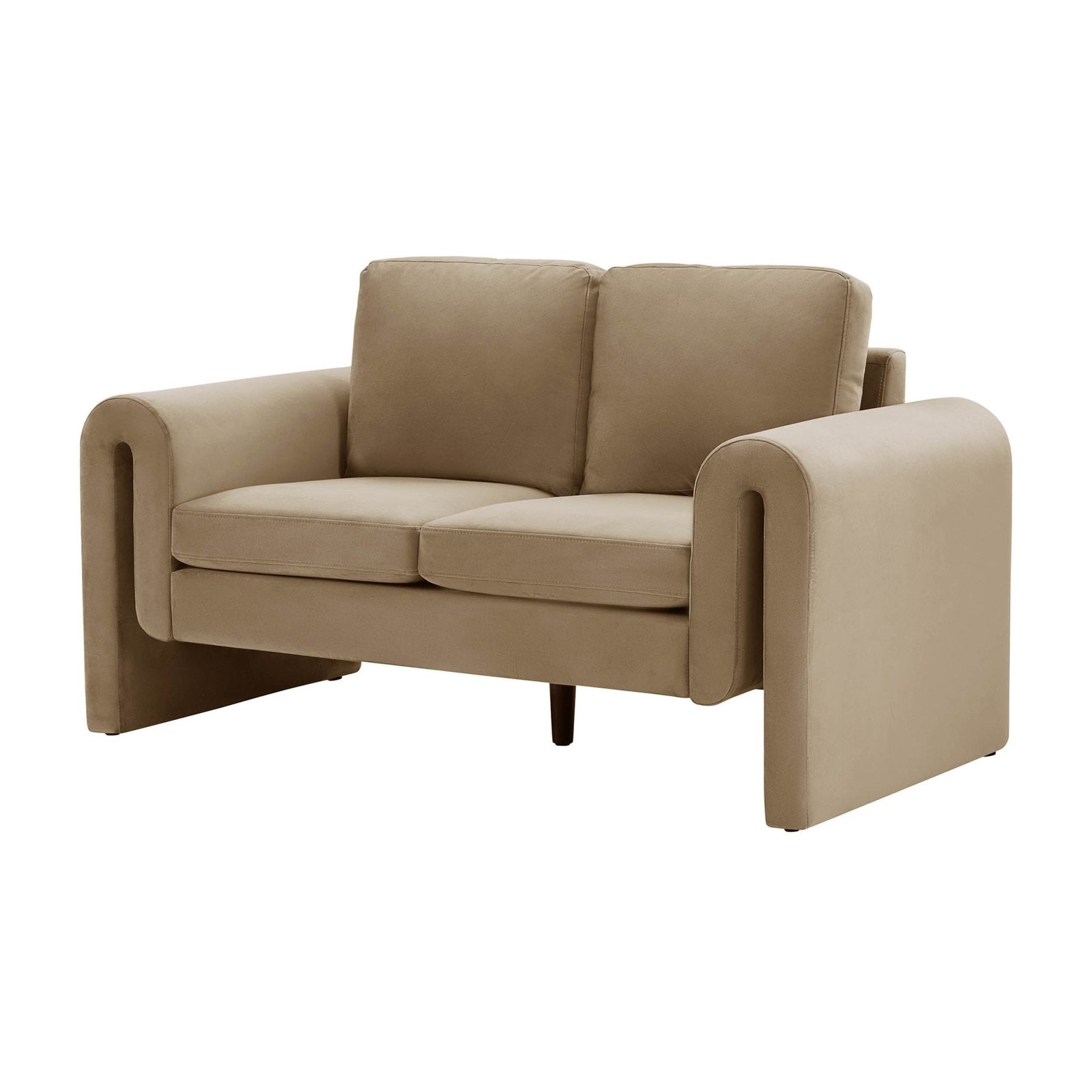 Marseille Small 2 Seater Sofa - Latte